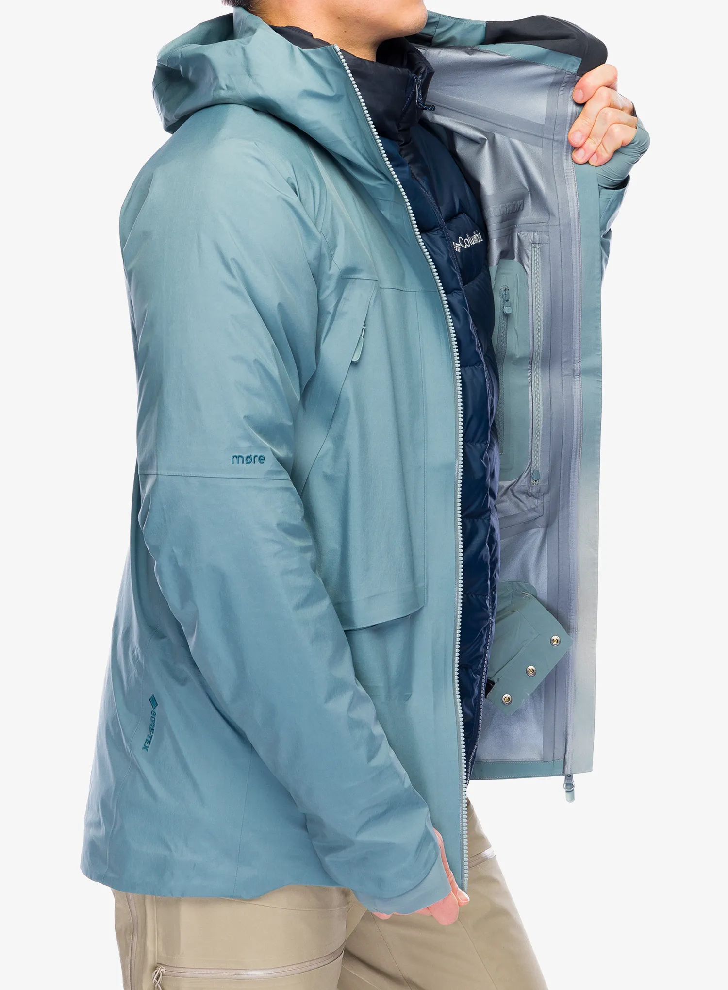 Куртка дощовик Norrona More GORE-TEX Jacket - trooper