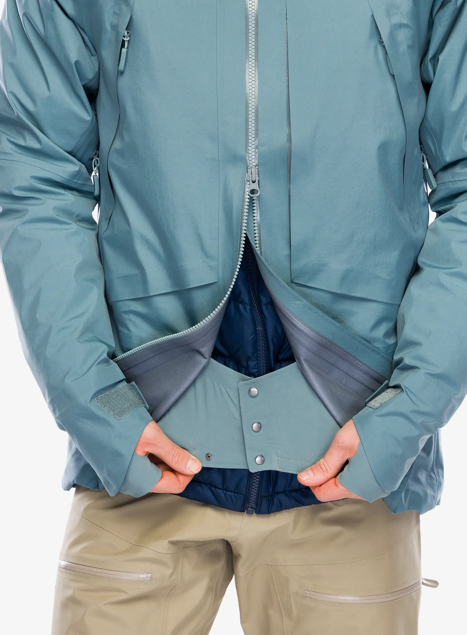 Куртка дощовик Norrona More GORE-TEX Jacket - trooper