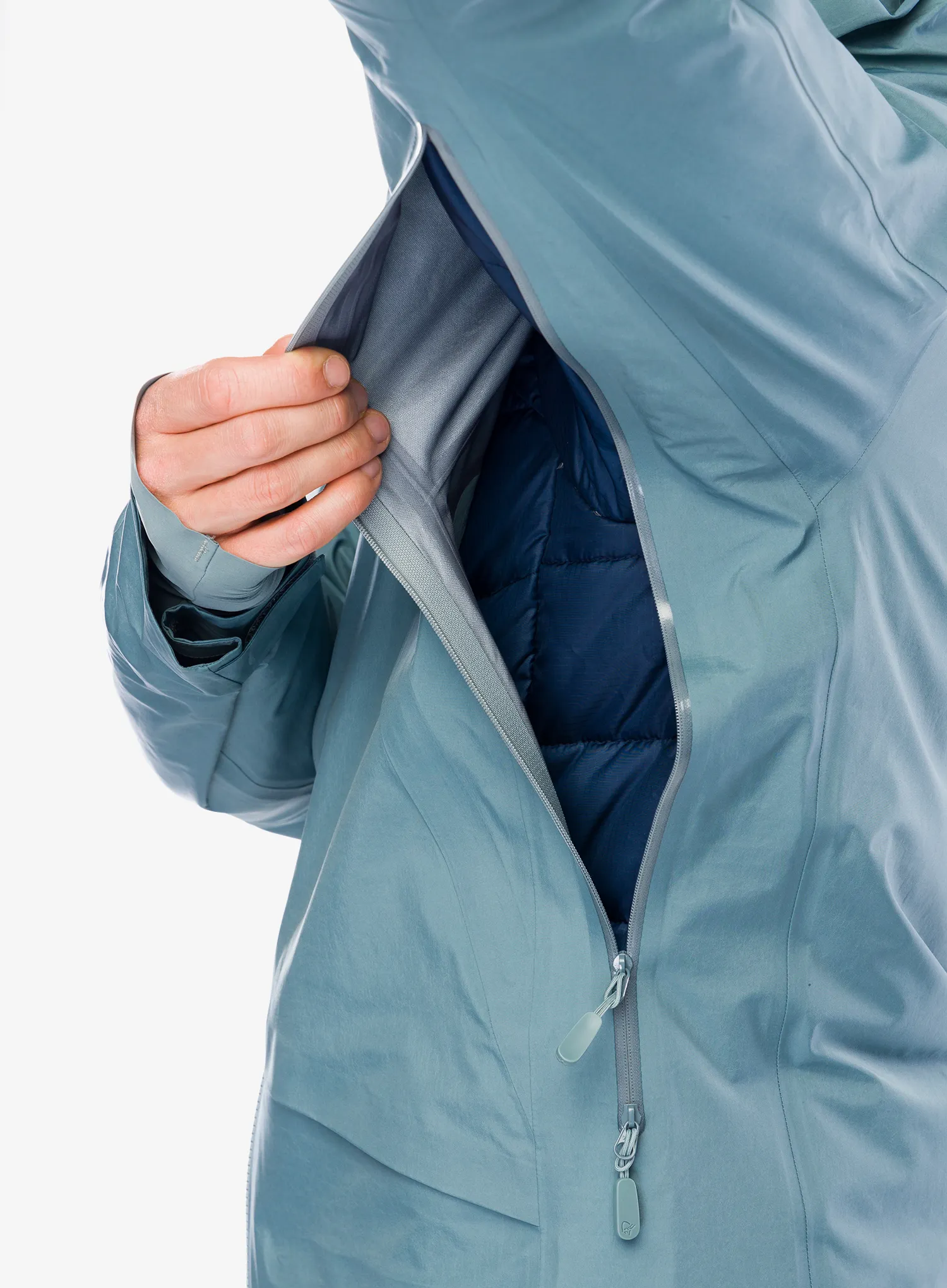 Куртка дощовик Norrona More GORE-TEX Jacket - trooper