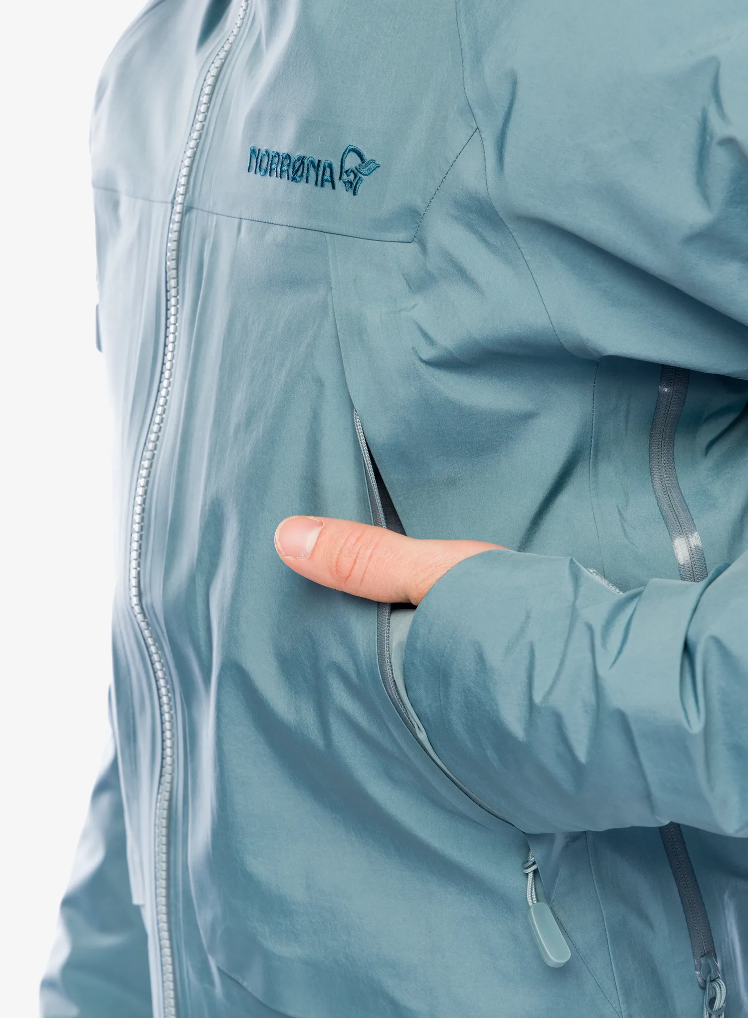 Куртка дощовик Norrona More GORE-TEX Jacket - trooper
