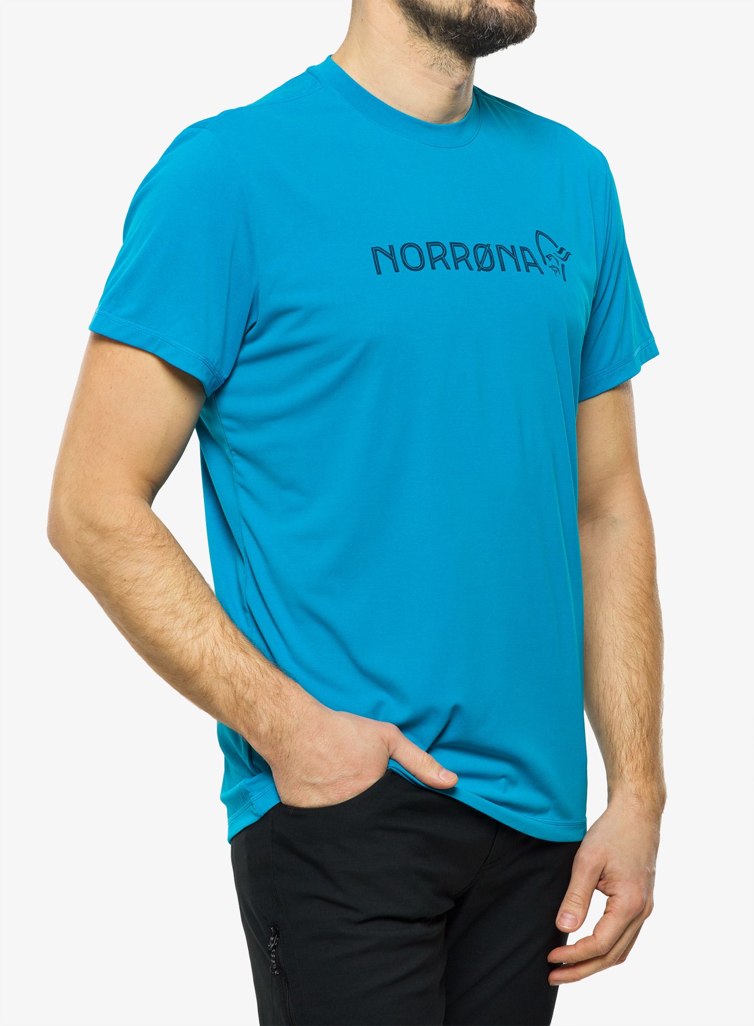 Футболка Norrona Tech T-Shirt - hawaiian surf