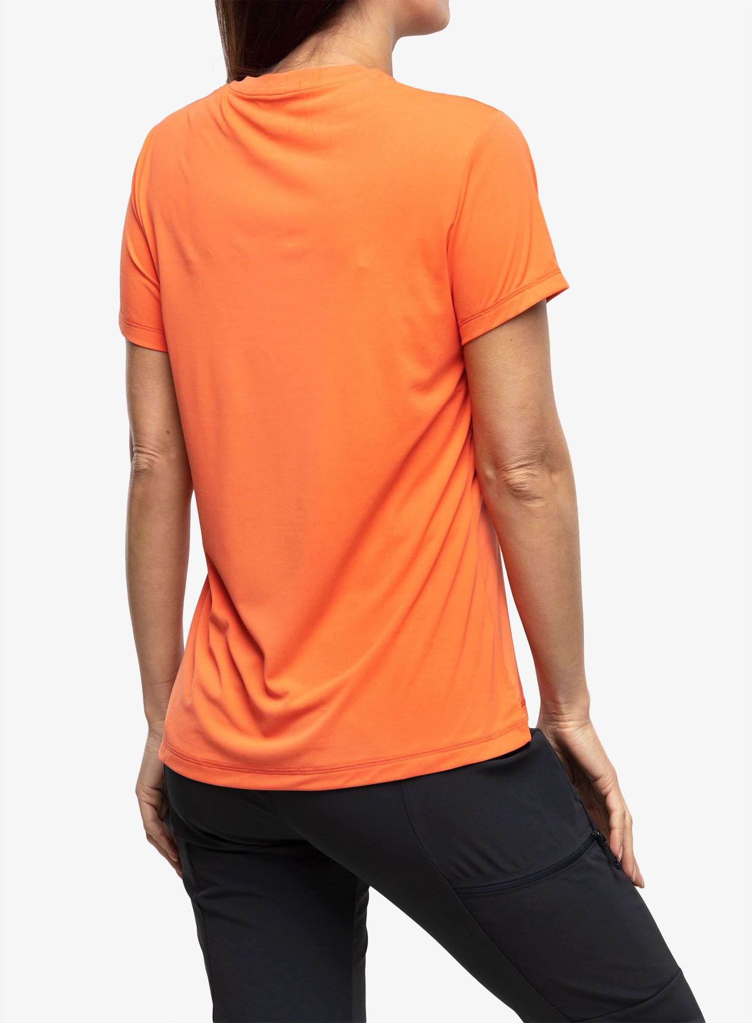 Футболка жіноча Norrona Tech T-Shirt - orange alert