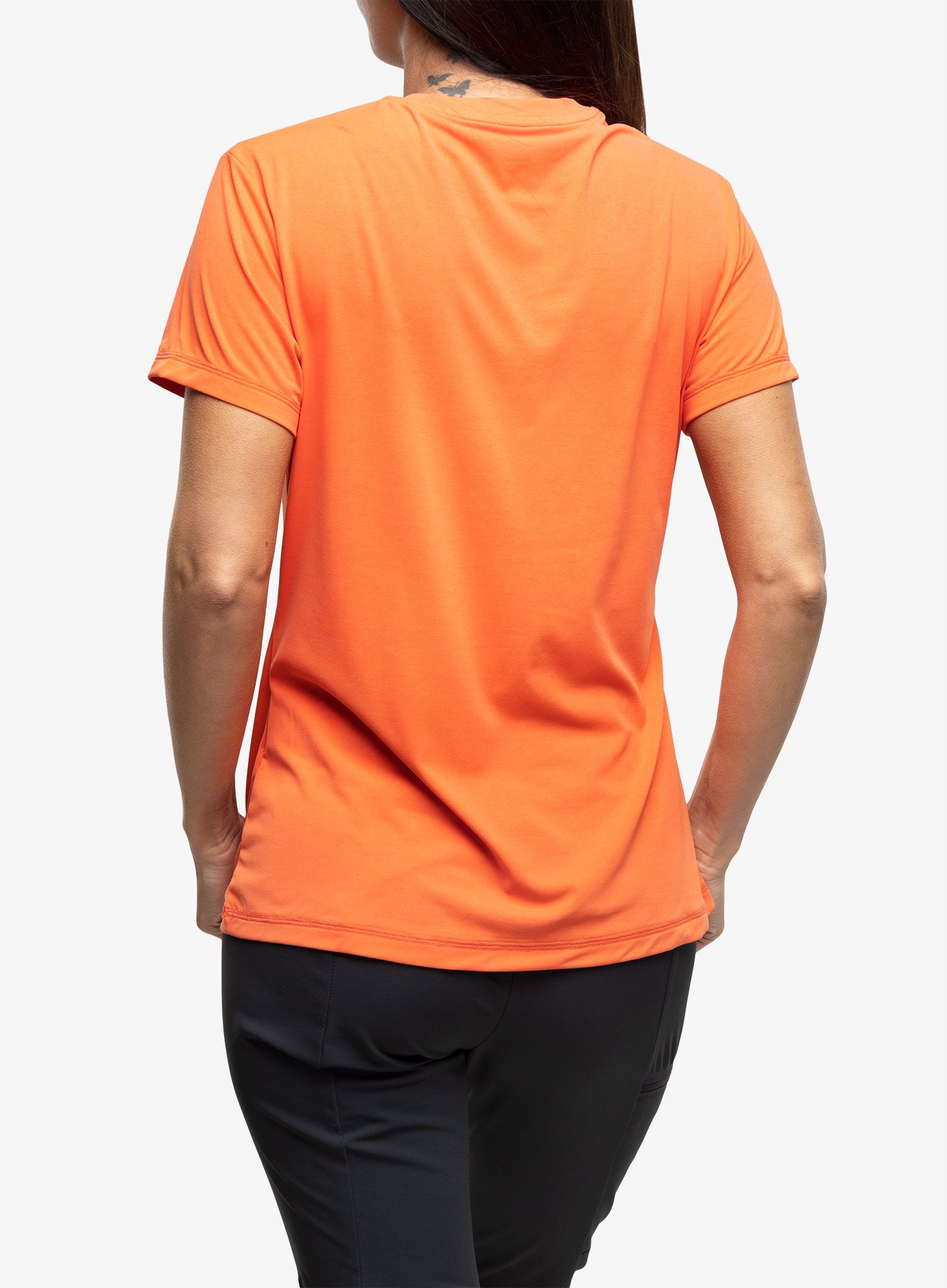 Футболка жіноча Norrona Tech T-Shirt - orange alert