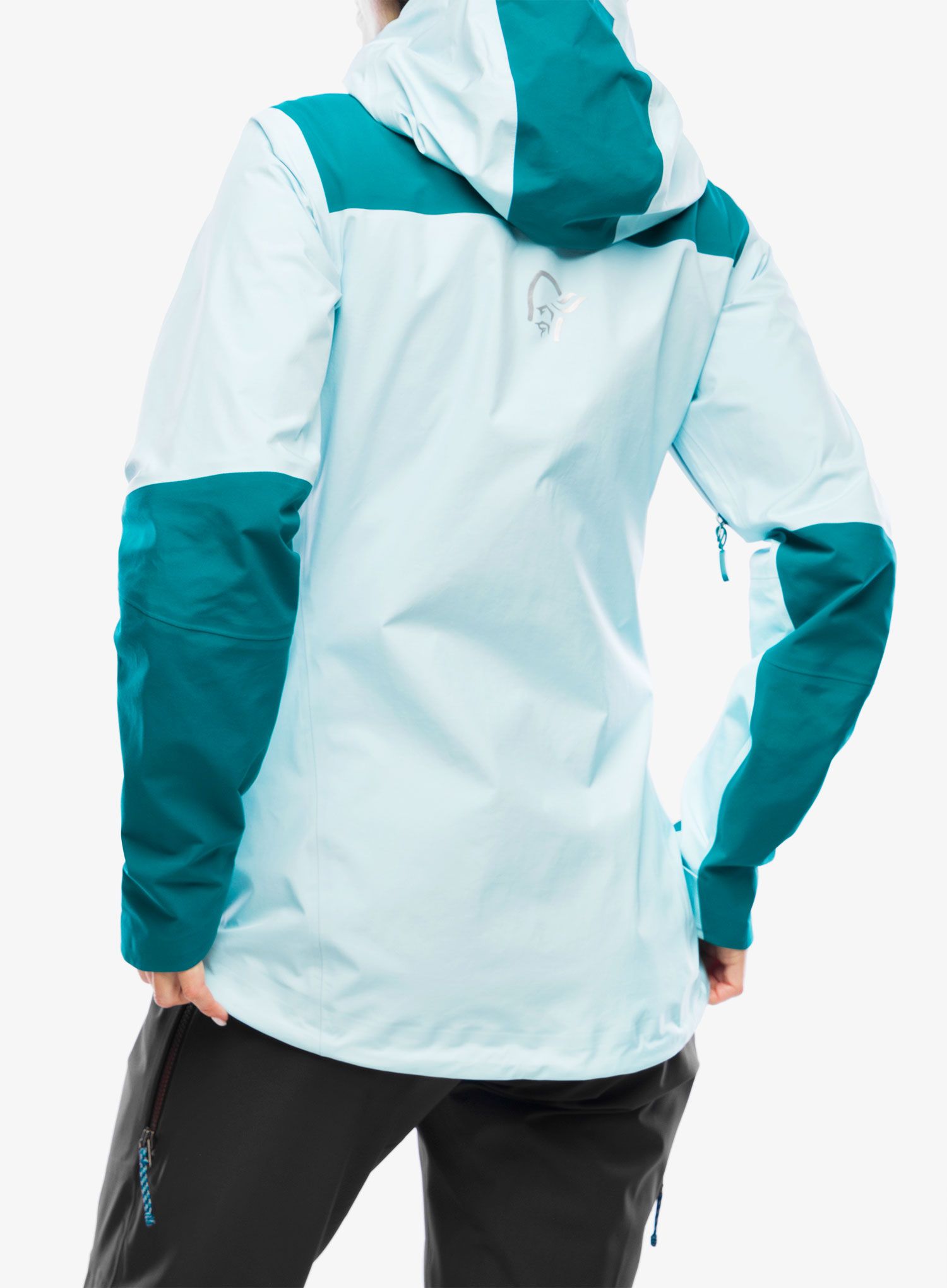 Куртка з мембраною жіноча Norrona Trollveggen GORE-TEX Pro Light Jacket - clearwater