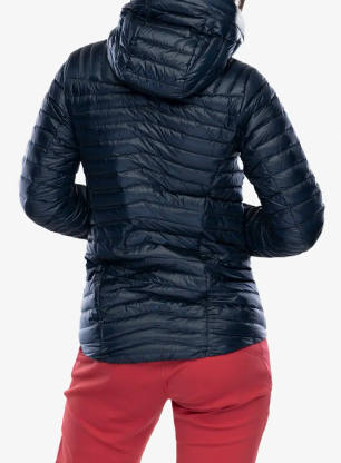 Пуховик жіноча Norrona Trollveggen Superlight Down800 Hood - indigo night