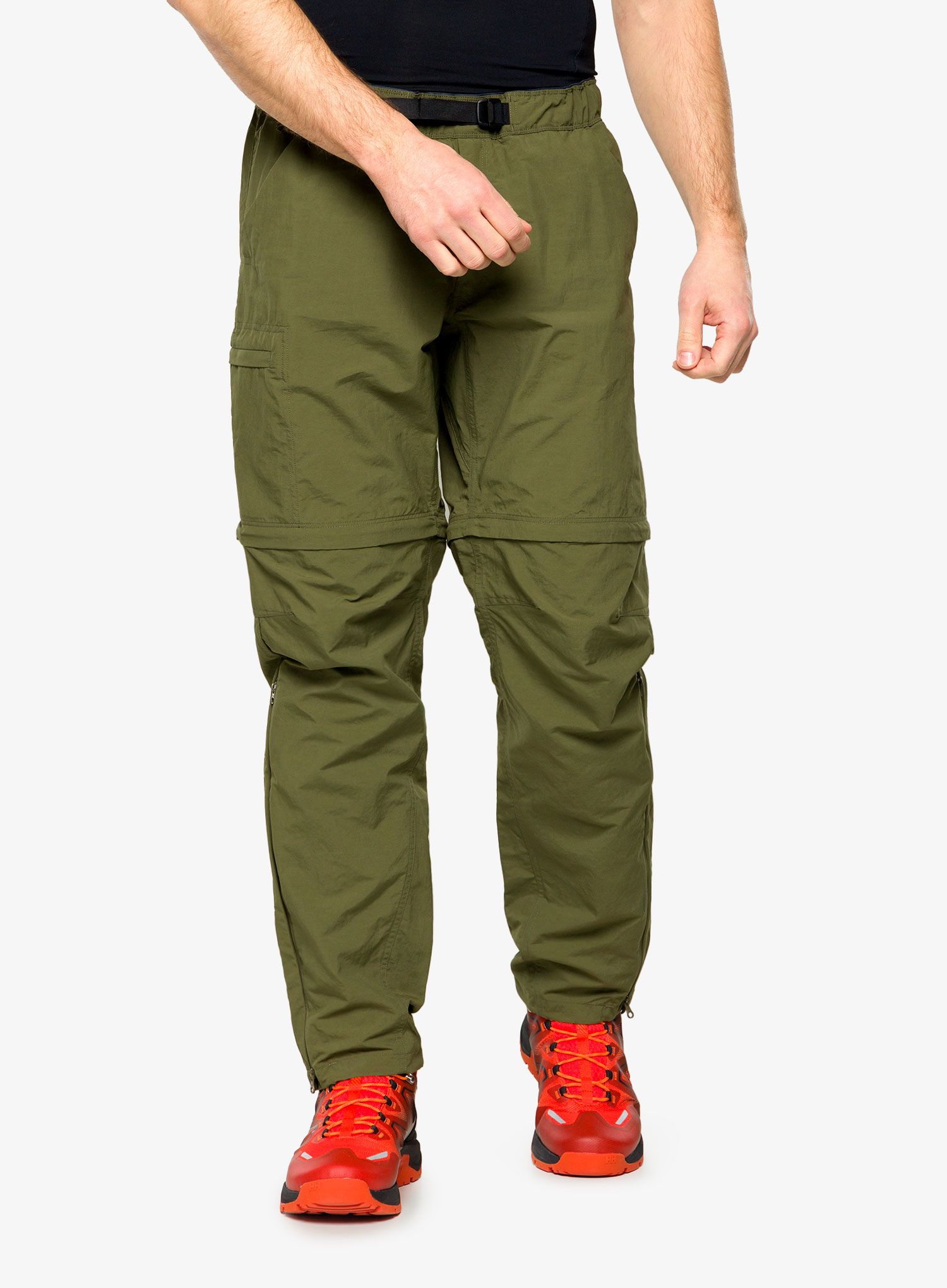 Штани трансформери Norrona Zip-Off Pants - olive night