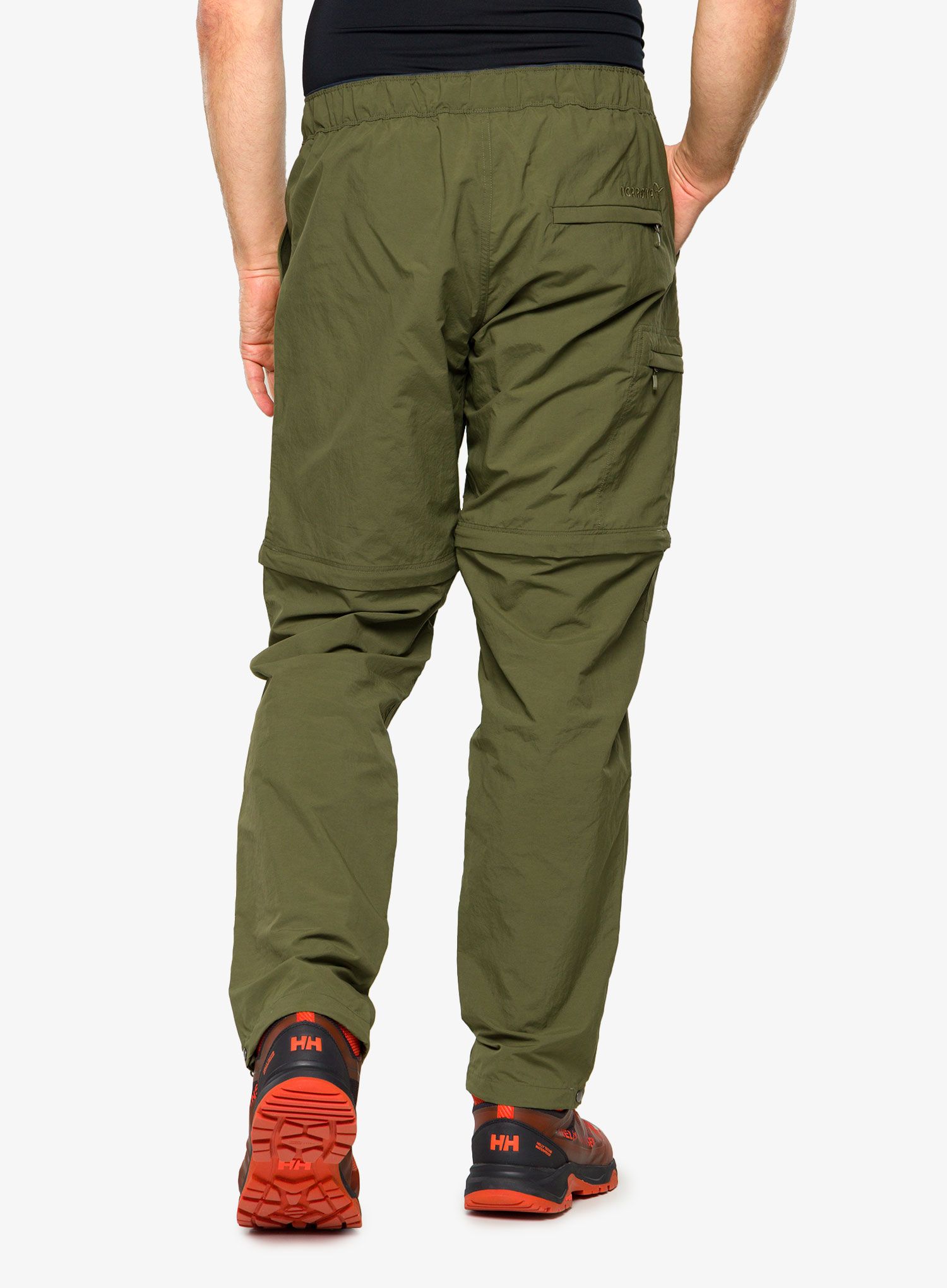 Штани трансформери Norrona Zip-Off Pants - olive night