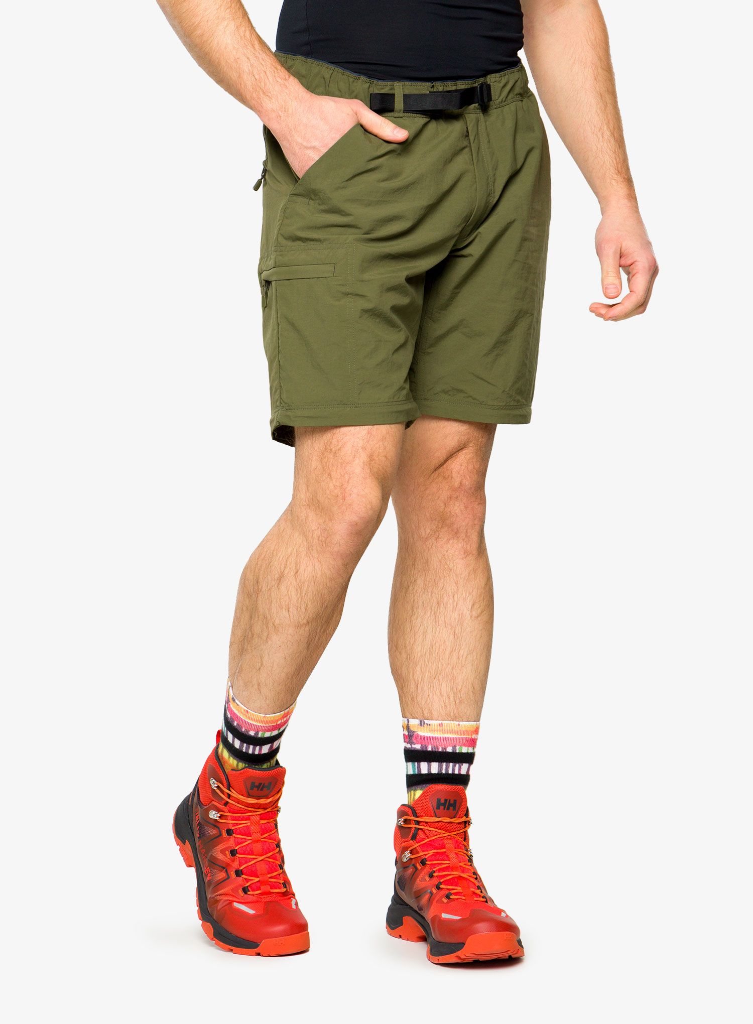Штани трансформери Norrona Zip-Off Pants - olive night