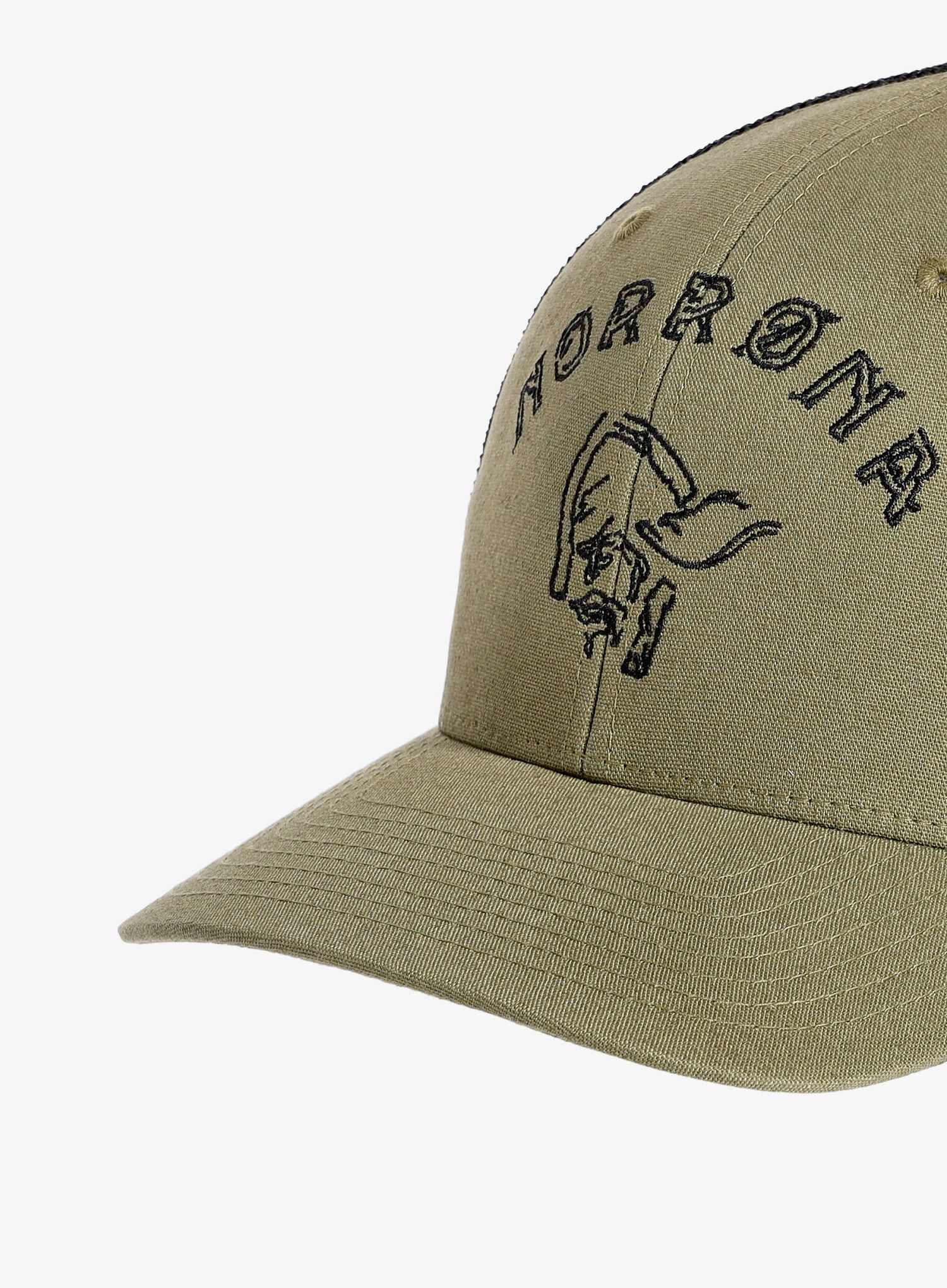 Кепка Norrona /29 3D Mesh Flexfit Cap - olive night/caviar