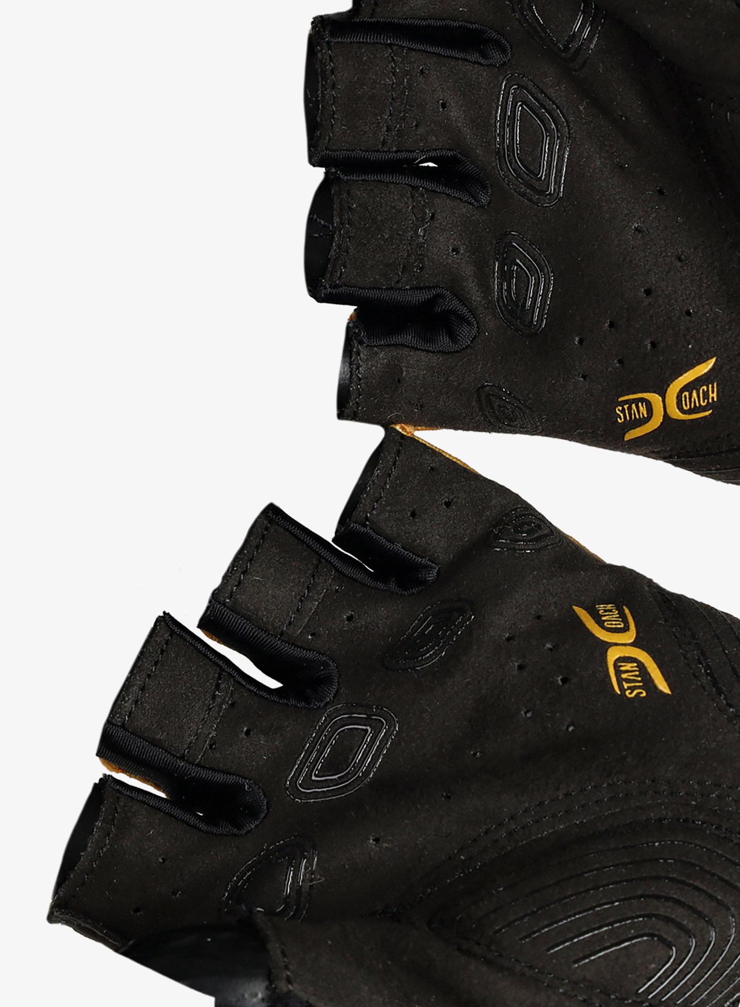 Велосипедні рукавиці Northwave Fast Short Finger Glove - ochre/black