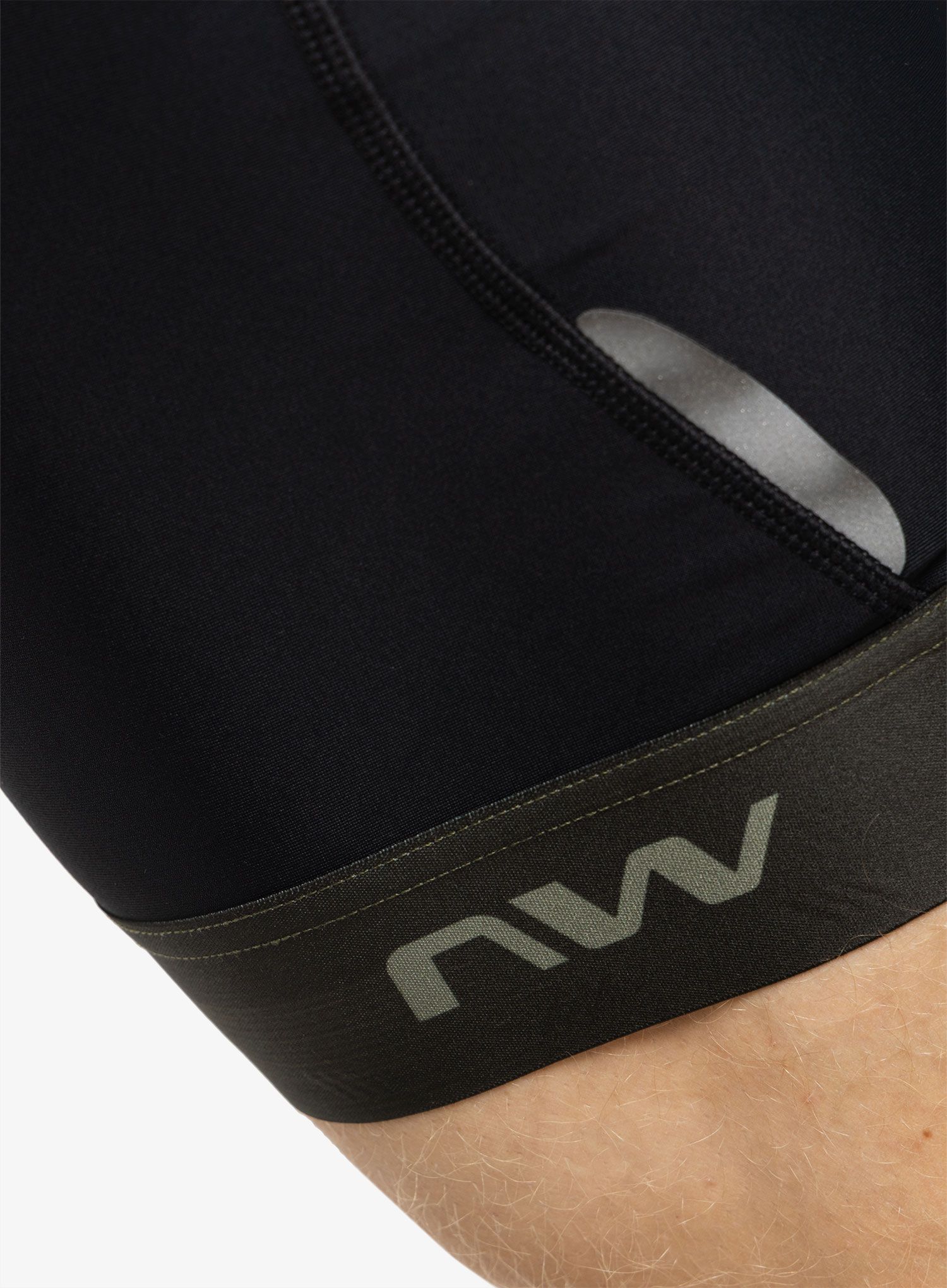 Велошорти Northwave Origin Bibshort - black/forest green