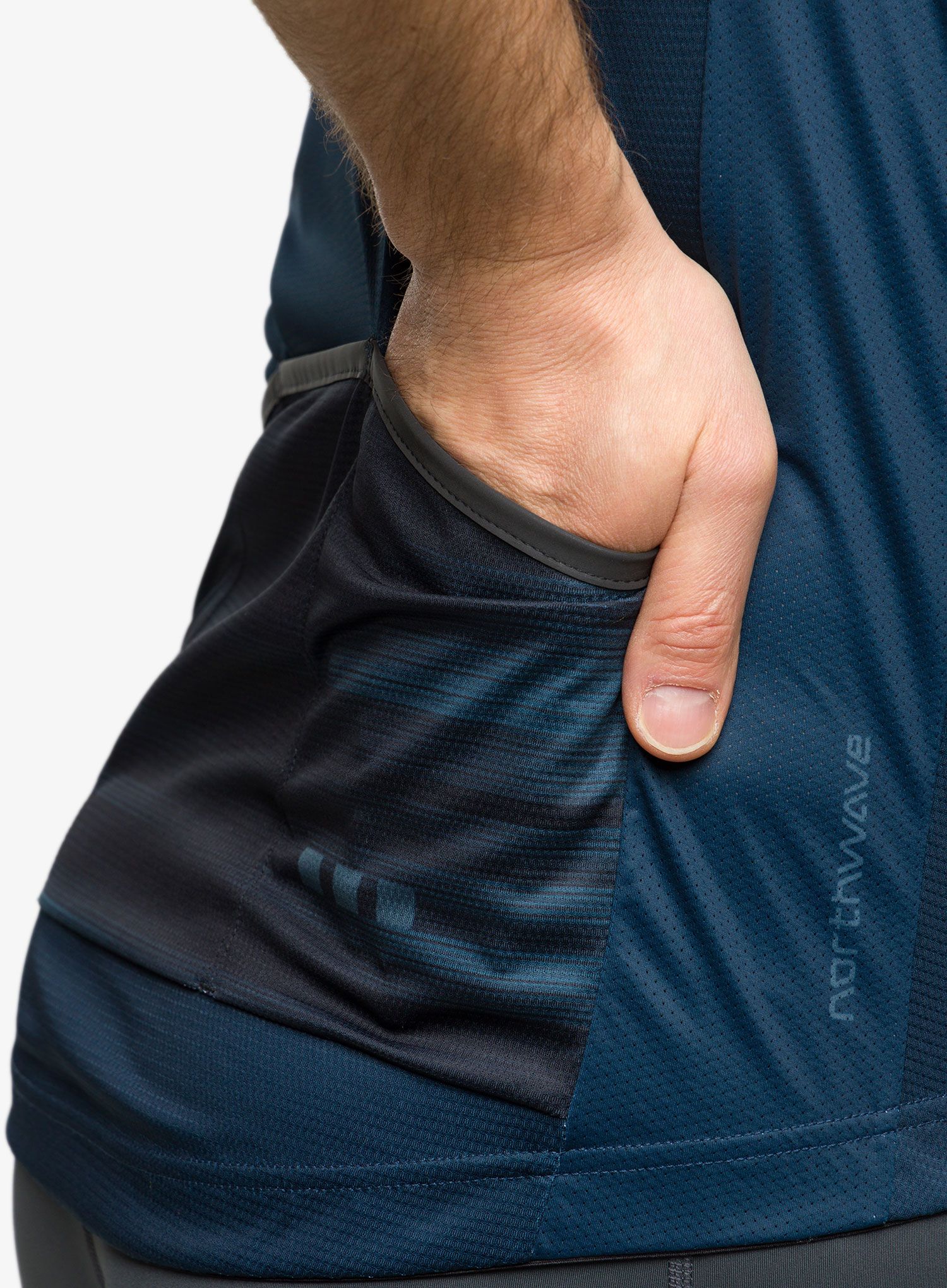 Велофутболка Northwave Origin Jersey Short Sleeve - deep blue