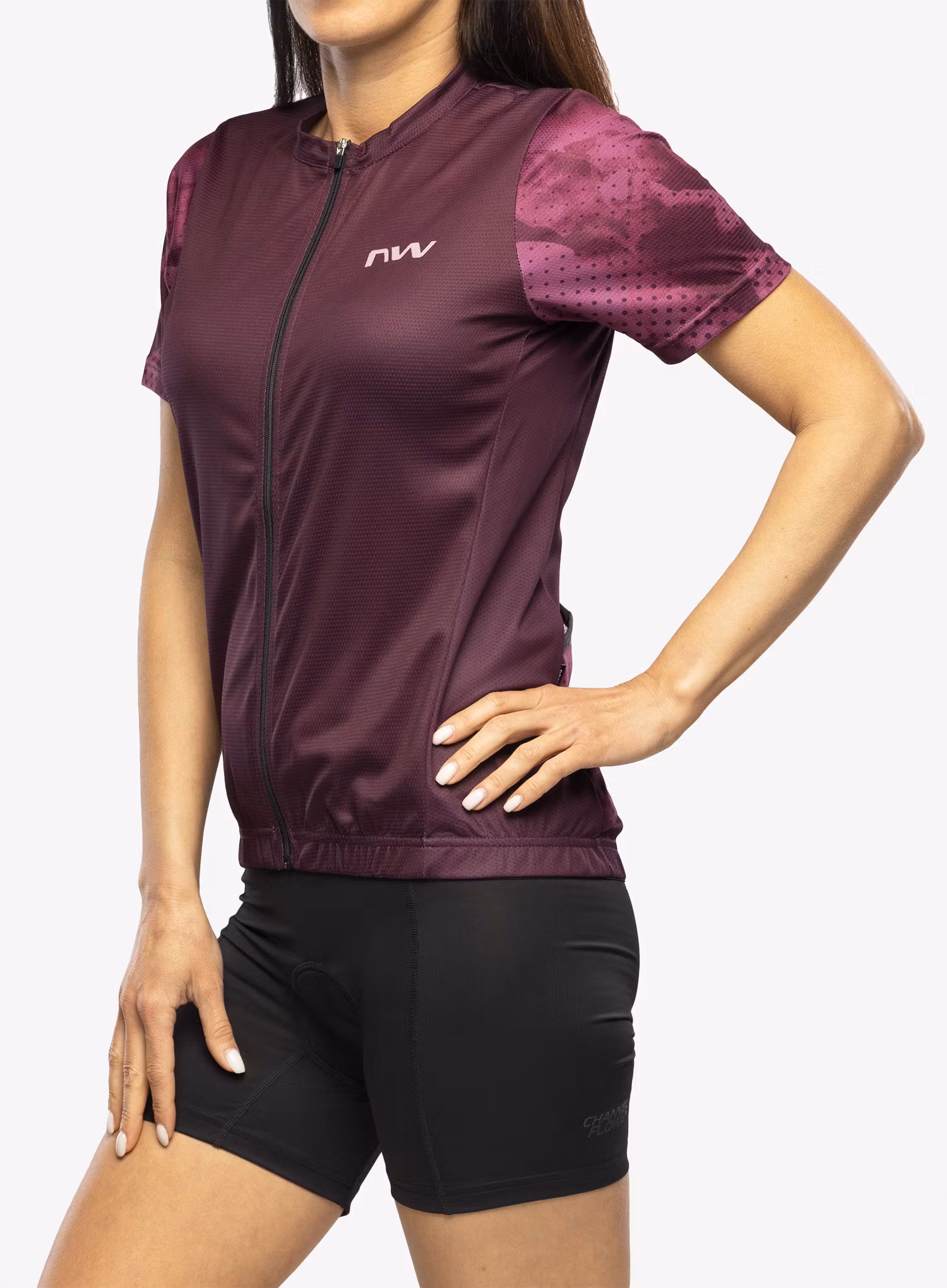 Жіноча велофутболка Northwave Origin Woman Jersey Short Sleeve - purple