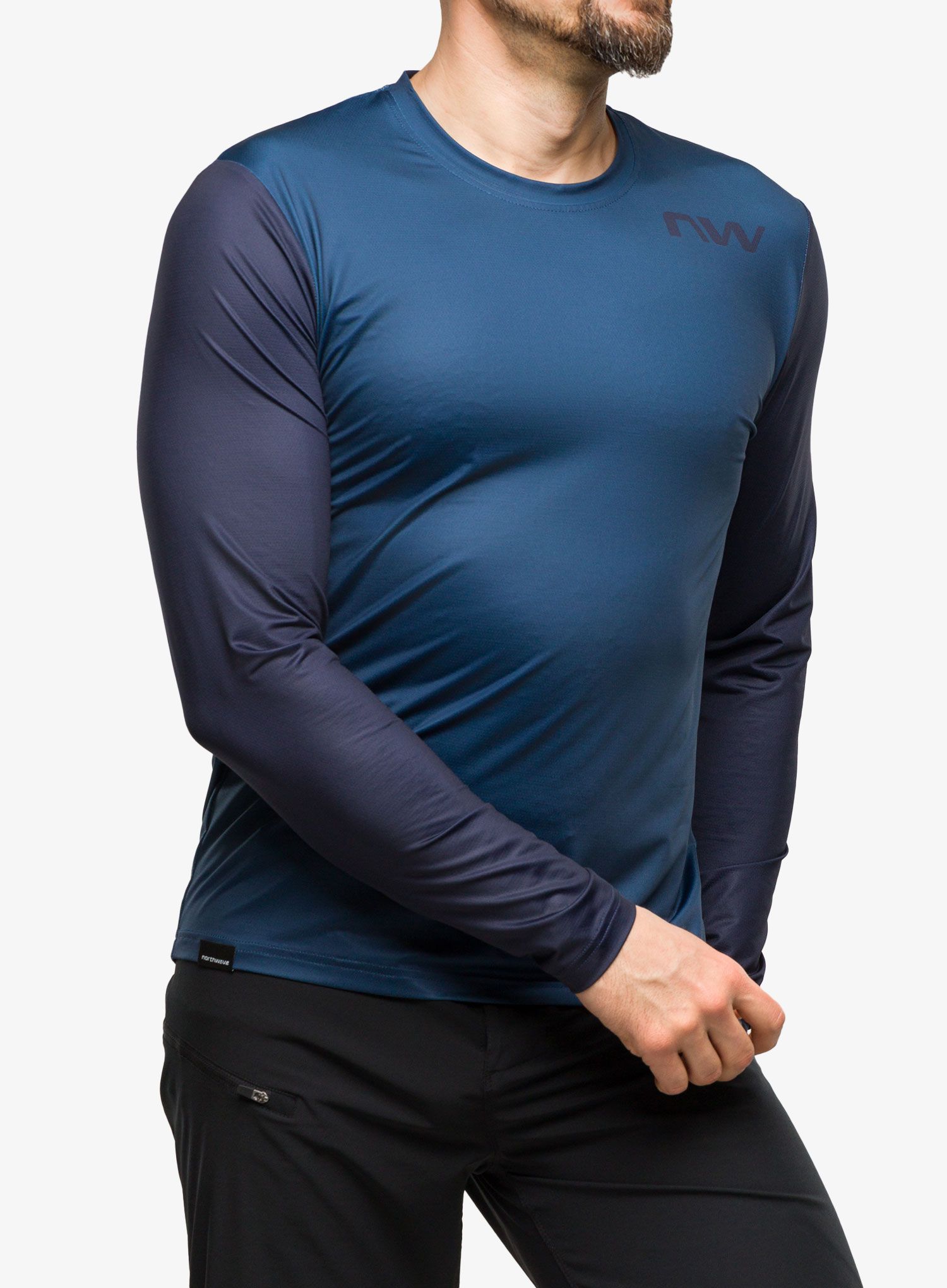 Велокофта Northwave Xtrail 2 Jersey Long Sleeve - deep blue
