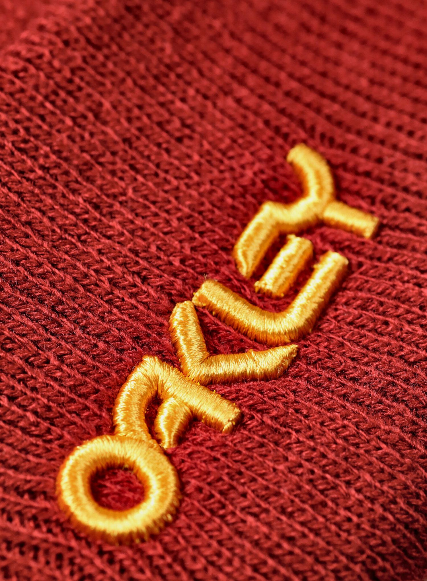 Шапка зимова Oakley B1B Logo Beanie - iron red