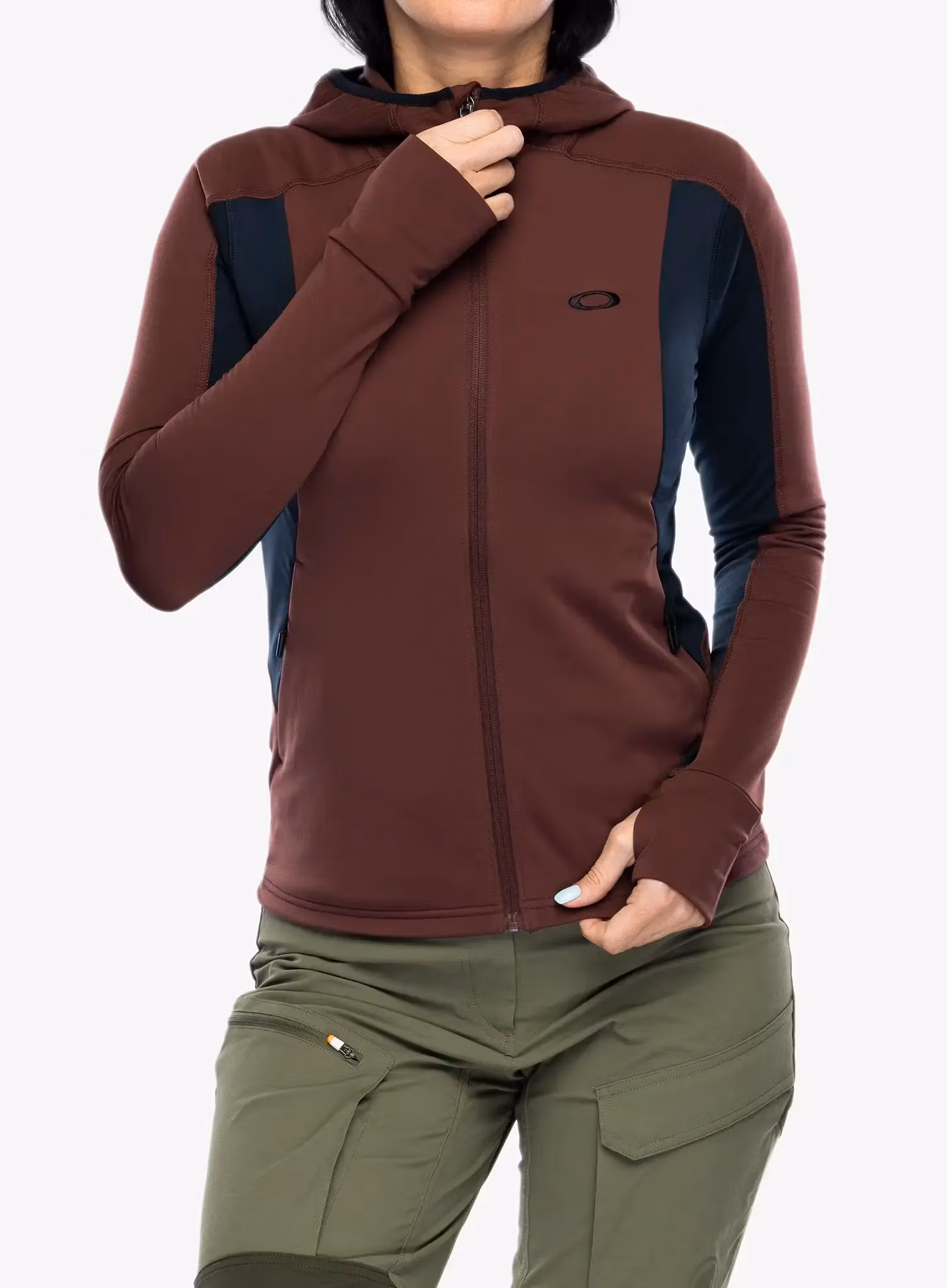 Кофта з каптуром Oakley Drift Tech Fleece - blackout/grenache