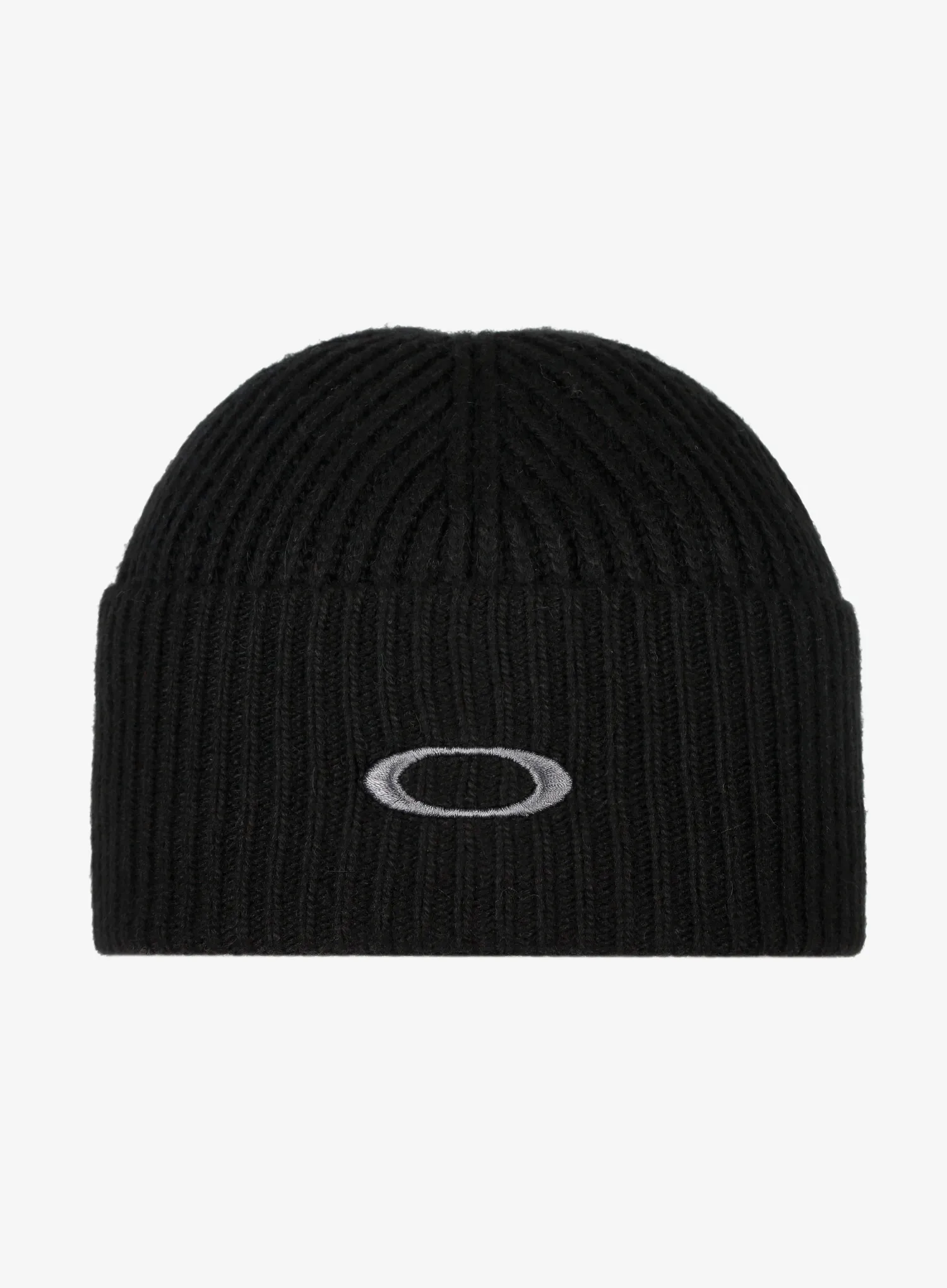 Шапка зимова Oakley Ellipse Ribbed Beanie - blackout