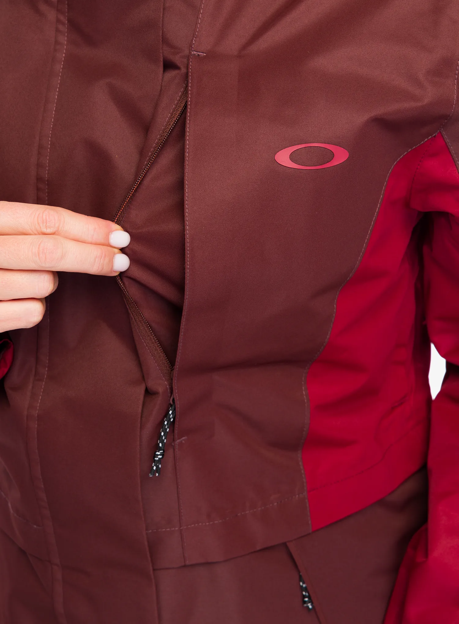 Куртка лижна жіноча Oakley Heavenly RC Jacket - grenache/iron red