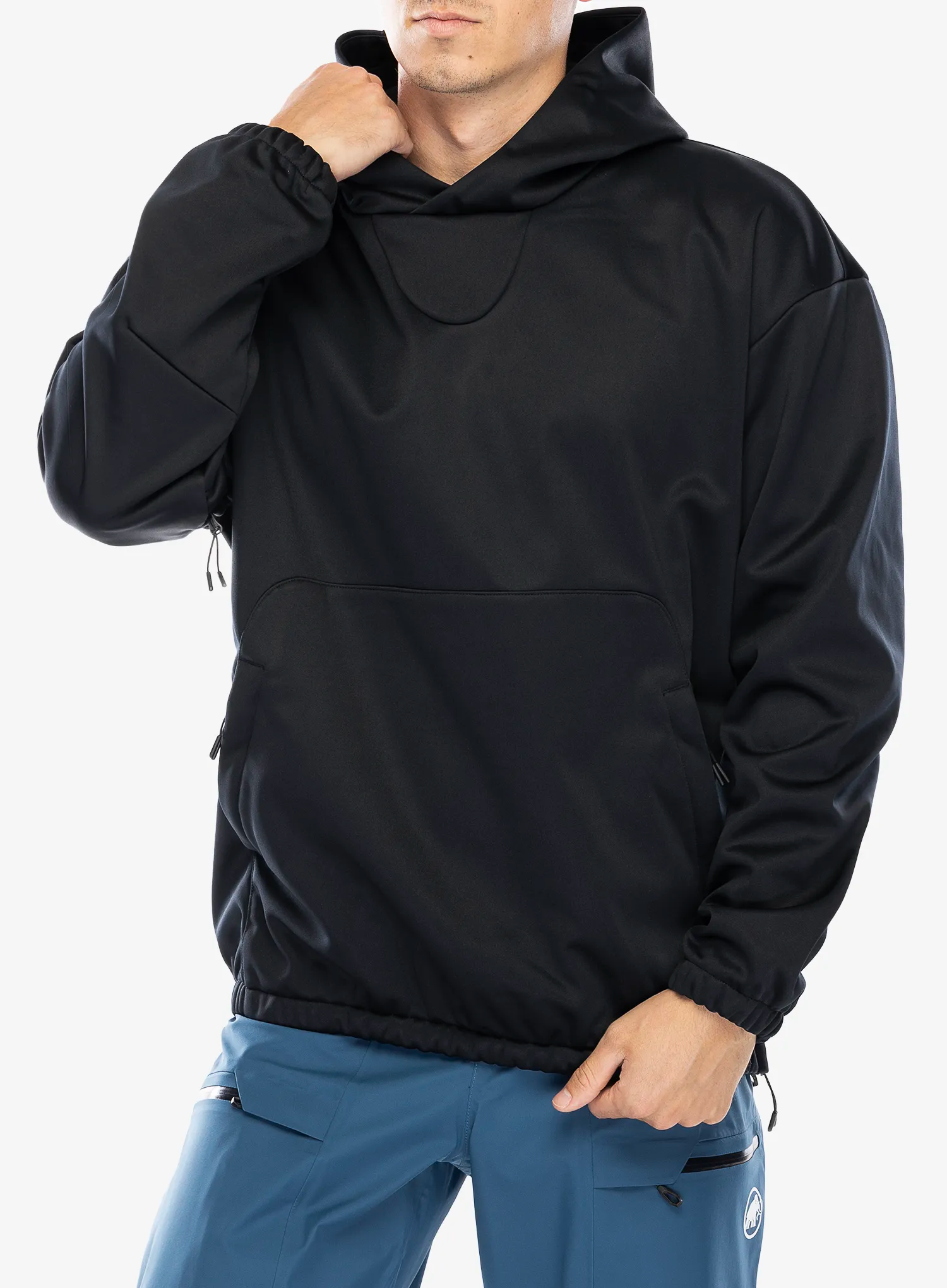 Кофта з каптуром Oakley Solar Rail Softshell Hoodie - blackout