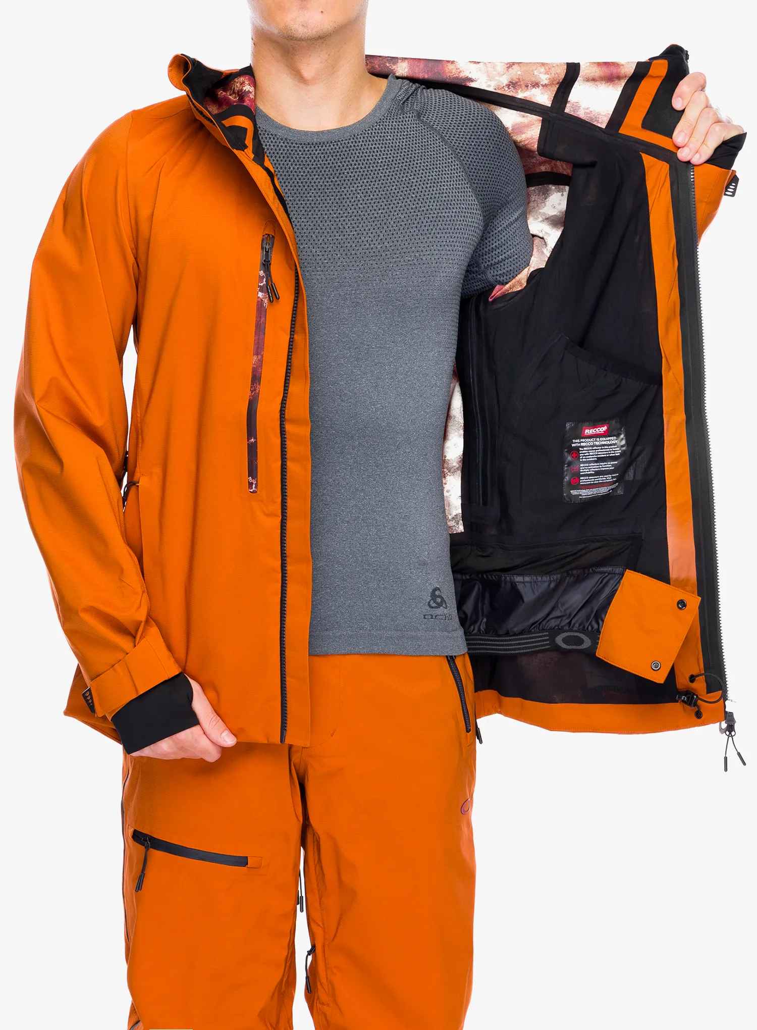 Куртка лижна Oakley TC Outpost RC Shell Jacket - ginger