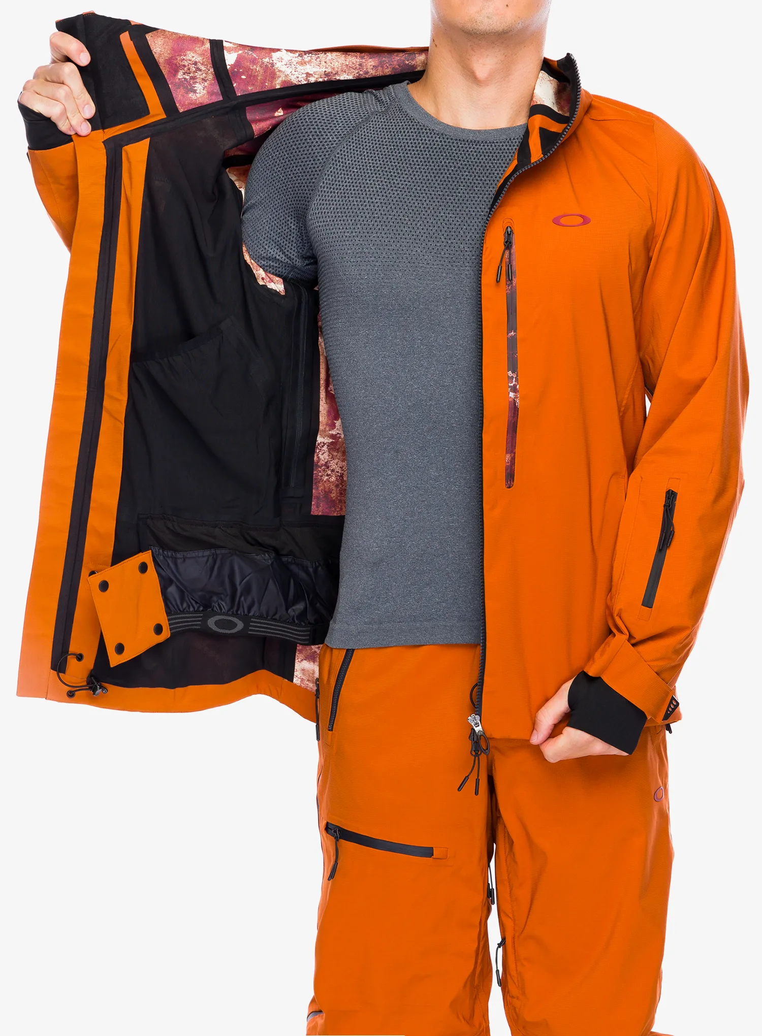 Куртка лижна Oakley TC Outpost RC Shell Jacket - ginger