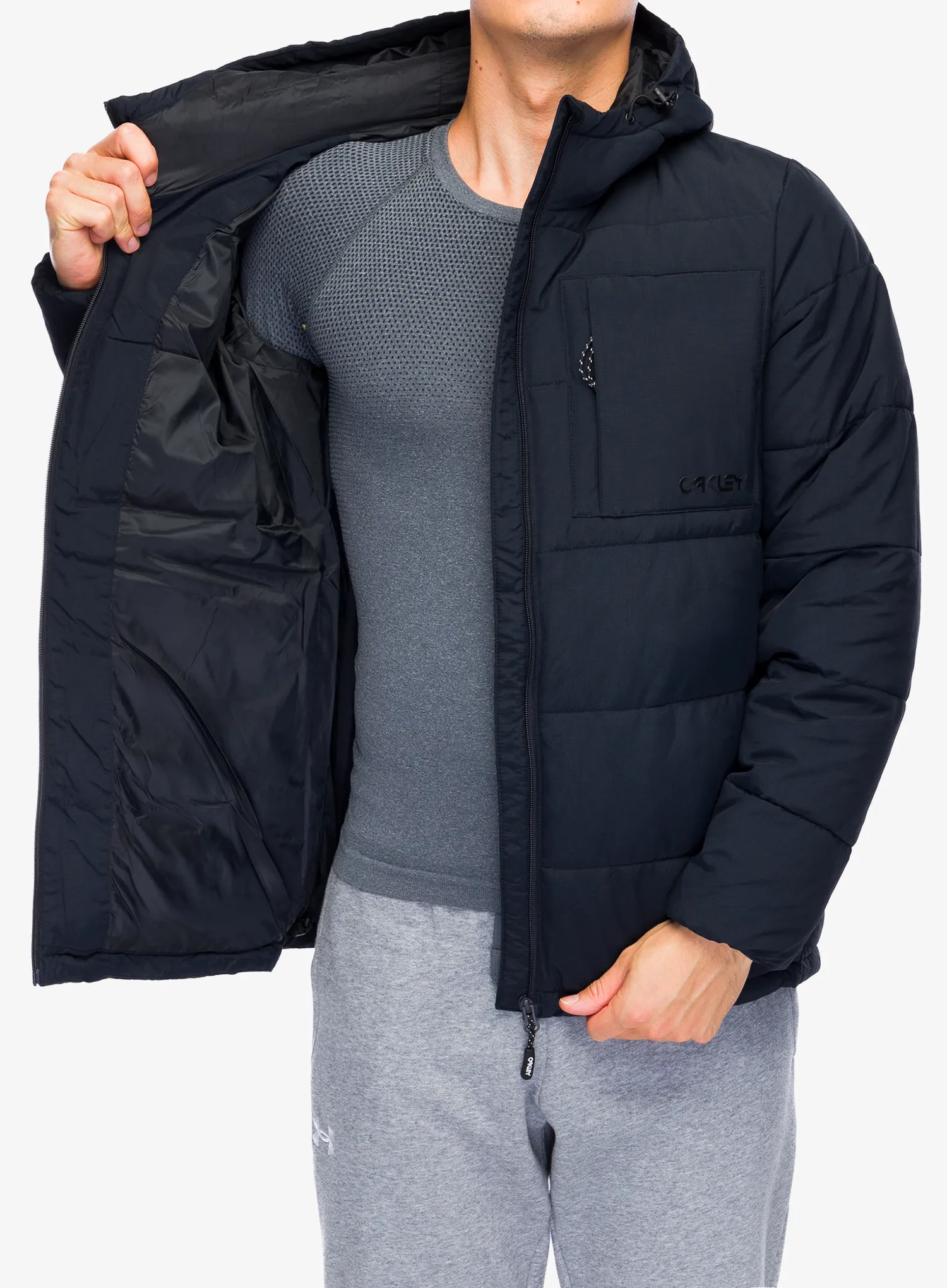 Куртка утеплена Oakley Tahoe Puffy RC Jacket - blackout