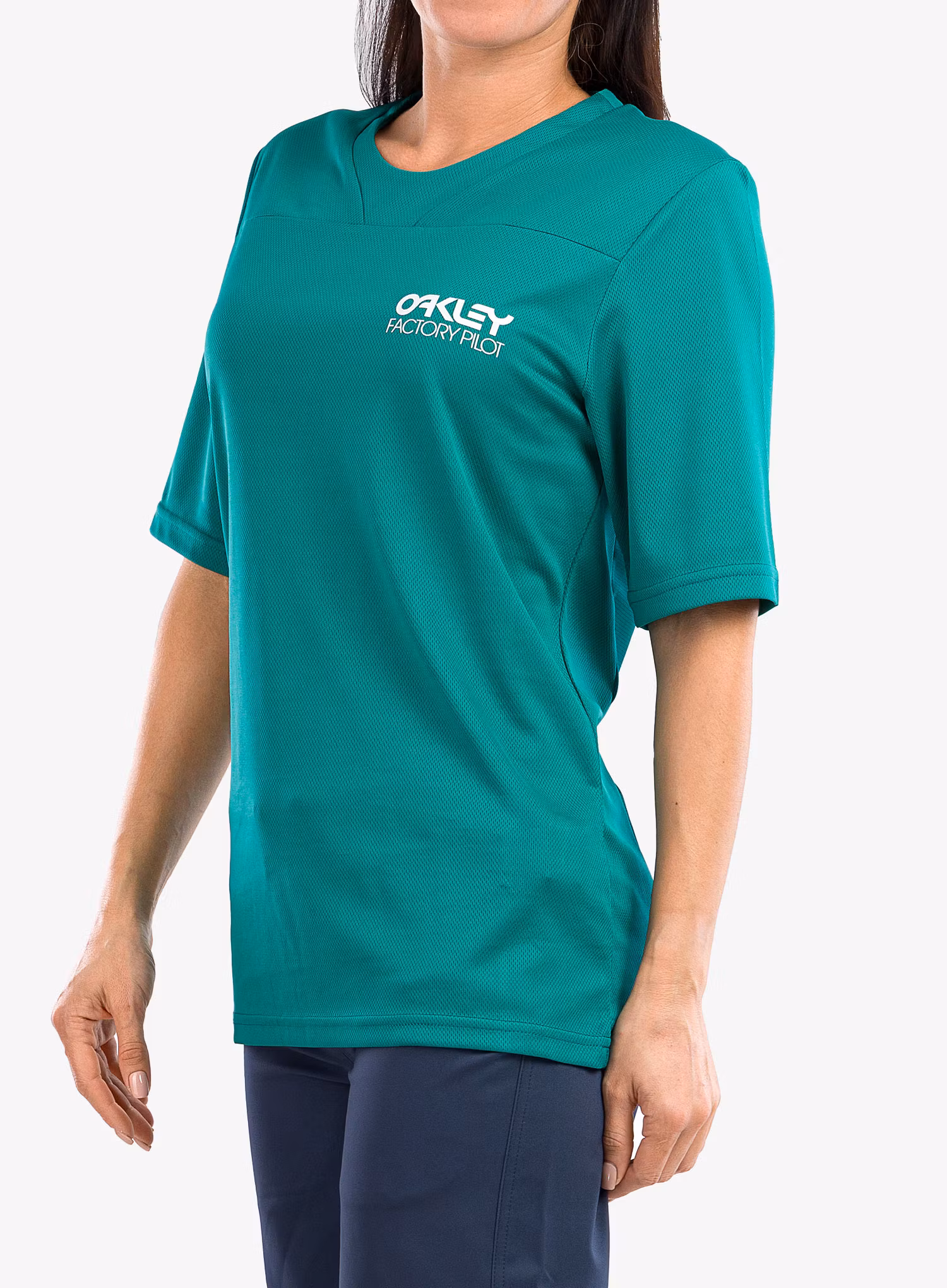 Футболка жіноча Oakley Factory Pilot Lite Ss Ii - green lake