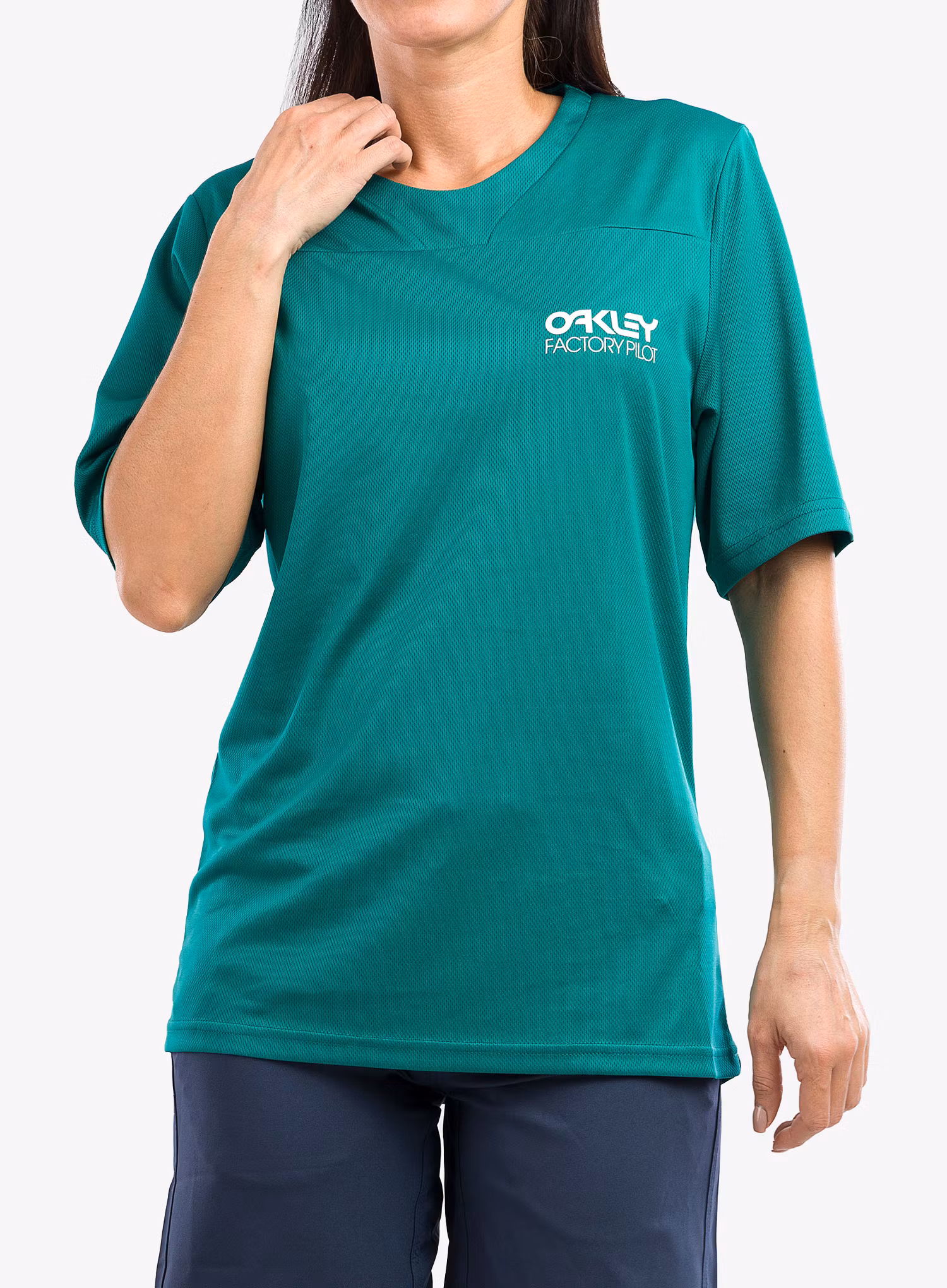 Футболка жіноча Oakley Factory Pilot Lite Ss Ii - green lake