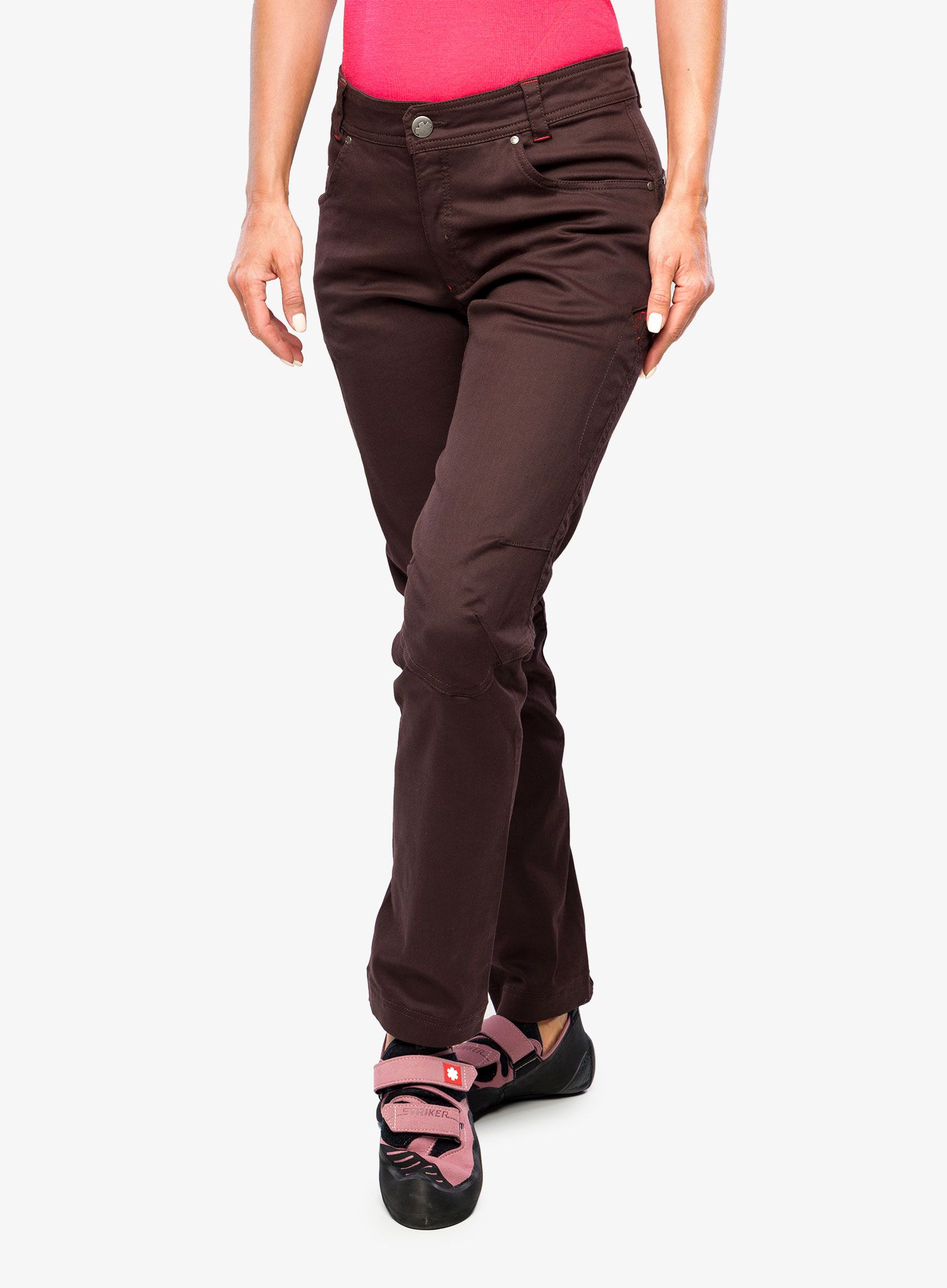 Штани для скелелазіння Ocun Cronos Pants - brown chocolate plum