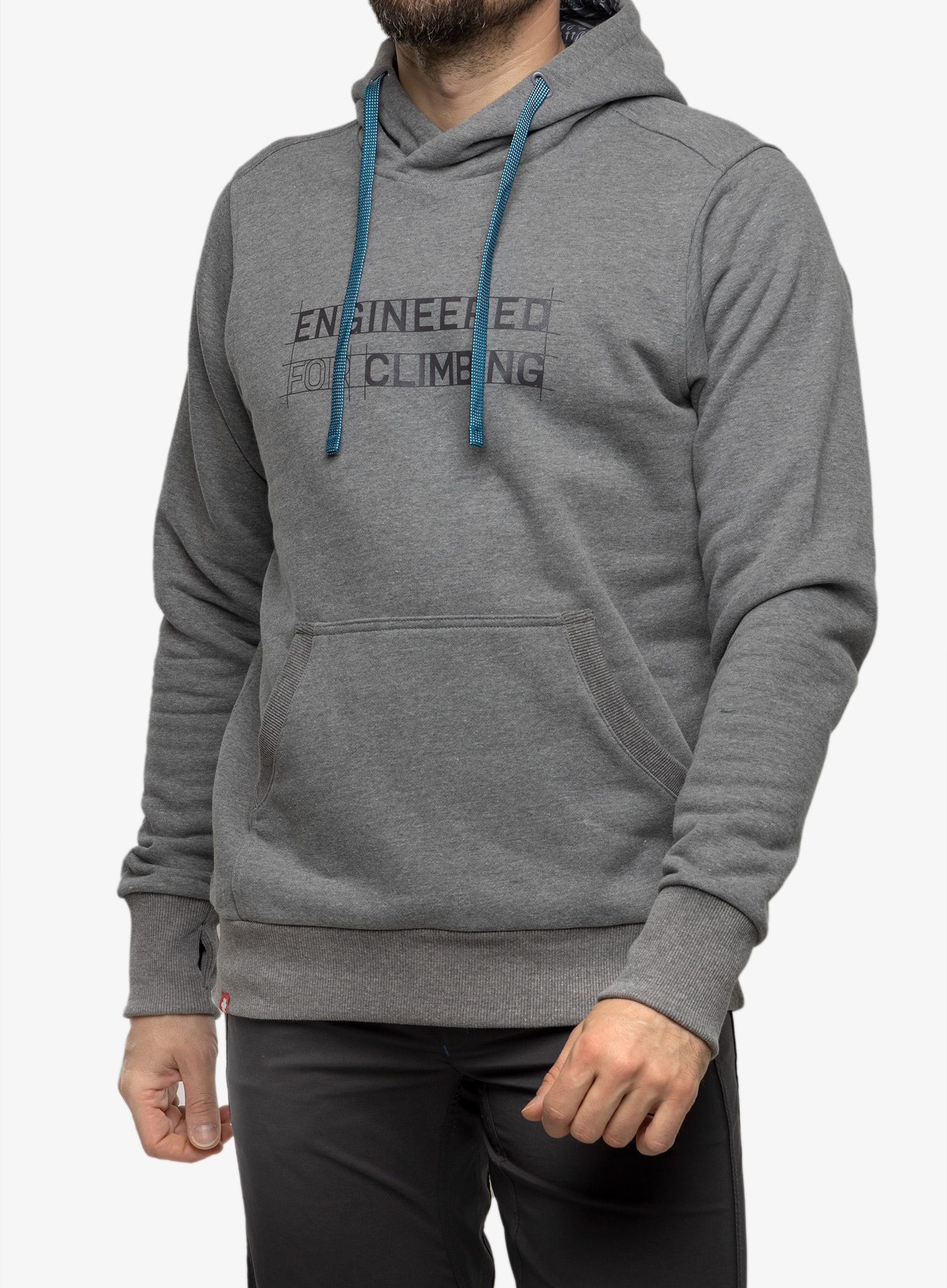 Кофта з каптуром Ocun Hoodie - grey paloma/excalibur