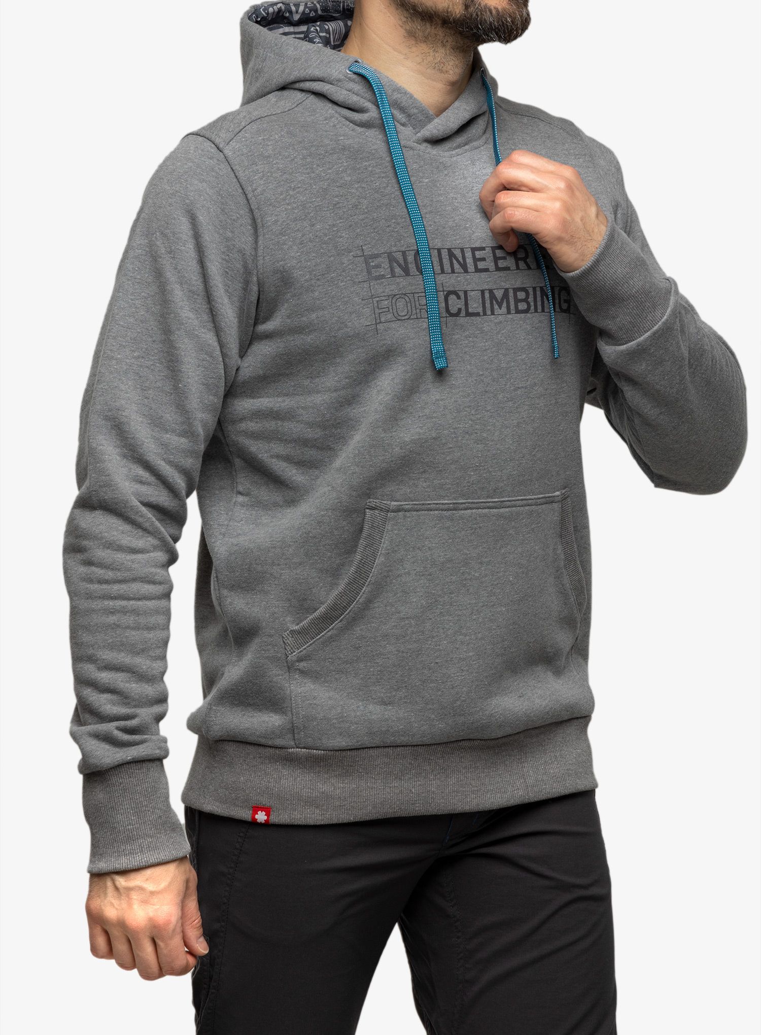 Кофта з каптуром Ocun Hoodie - grey paloma/excalibur