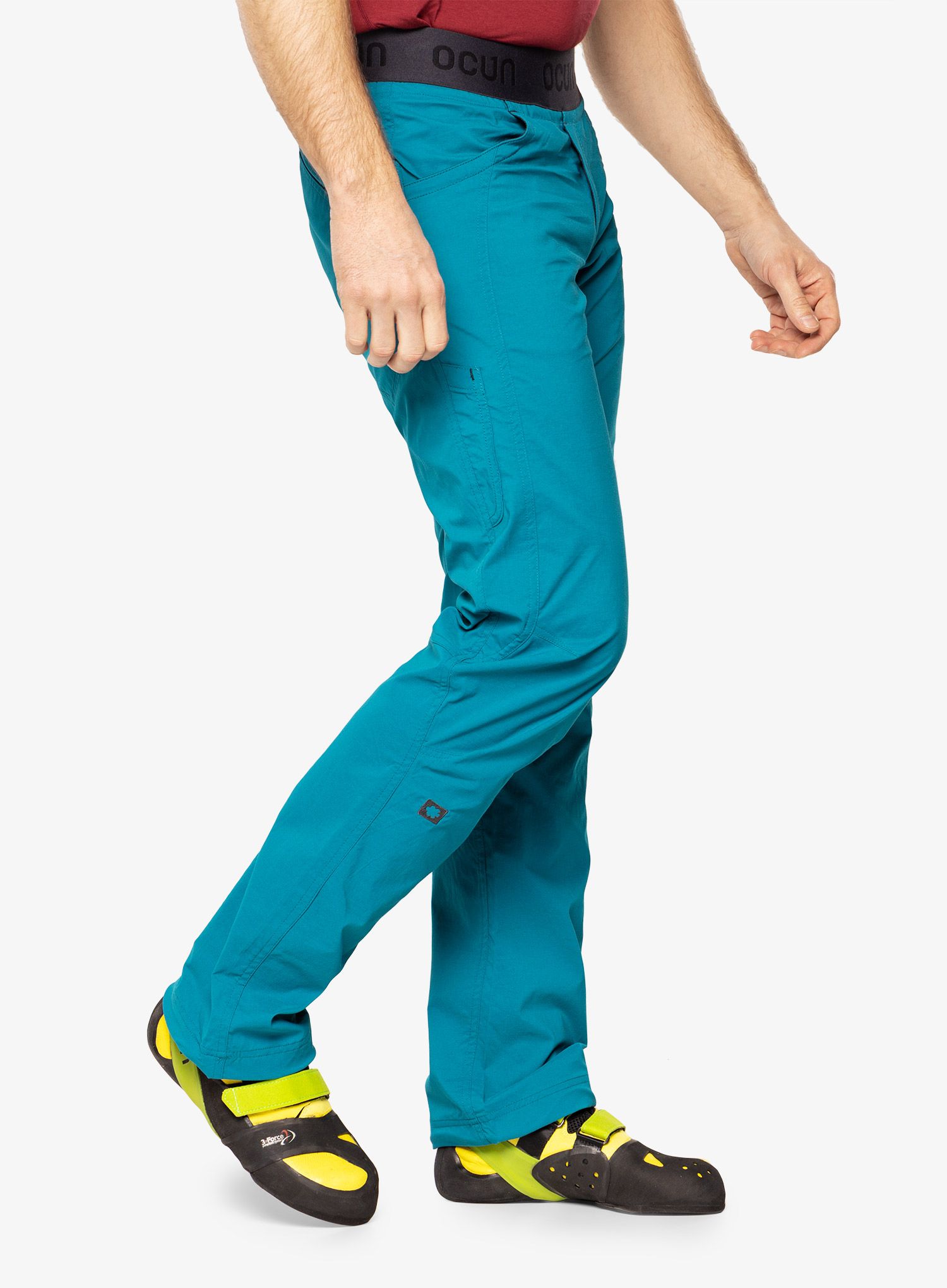 Штани для скелелазіння Ocun Mania Eco Pants - turquoise deep lagoon