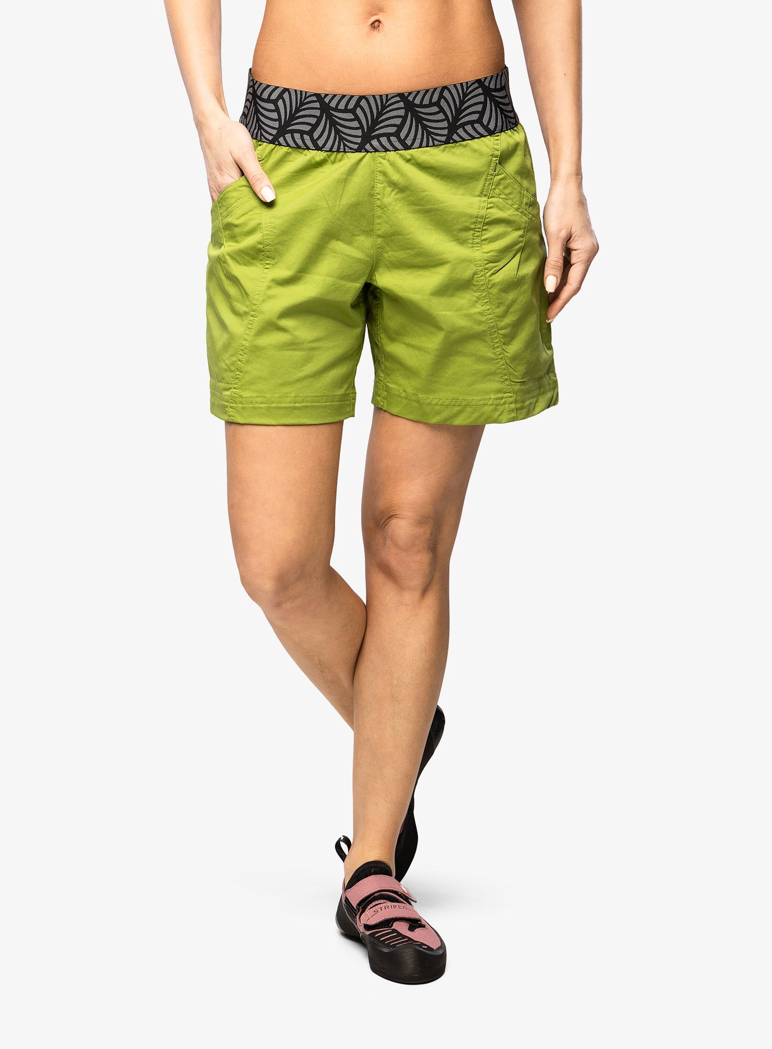 Шорти для скелелазіння жіночі Ocun Pantera Organic Shorts - green peridot