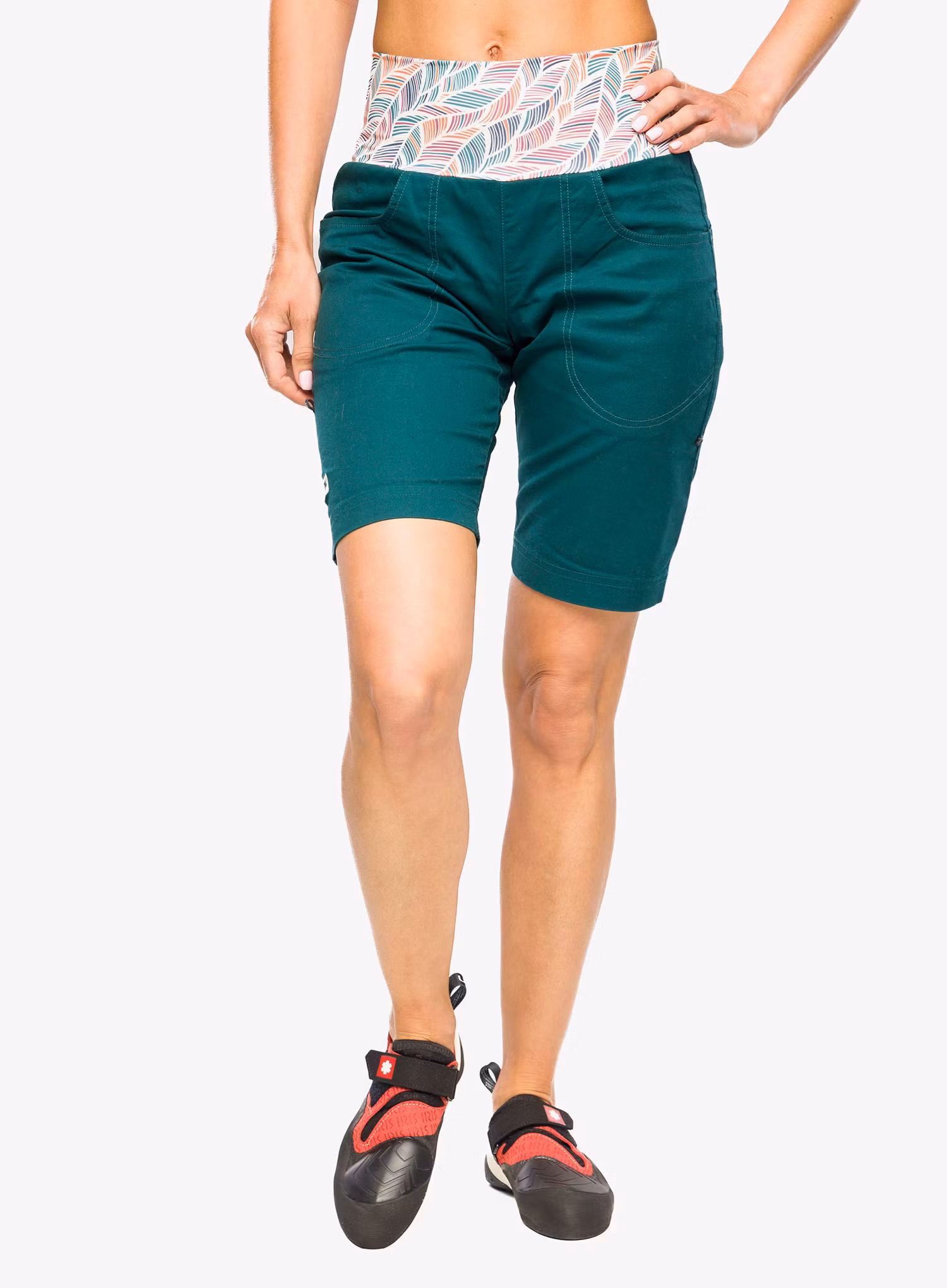 Шорти для скелелазіння жіночі Ocun Sansa Shorts - green deep teal
