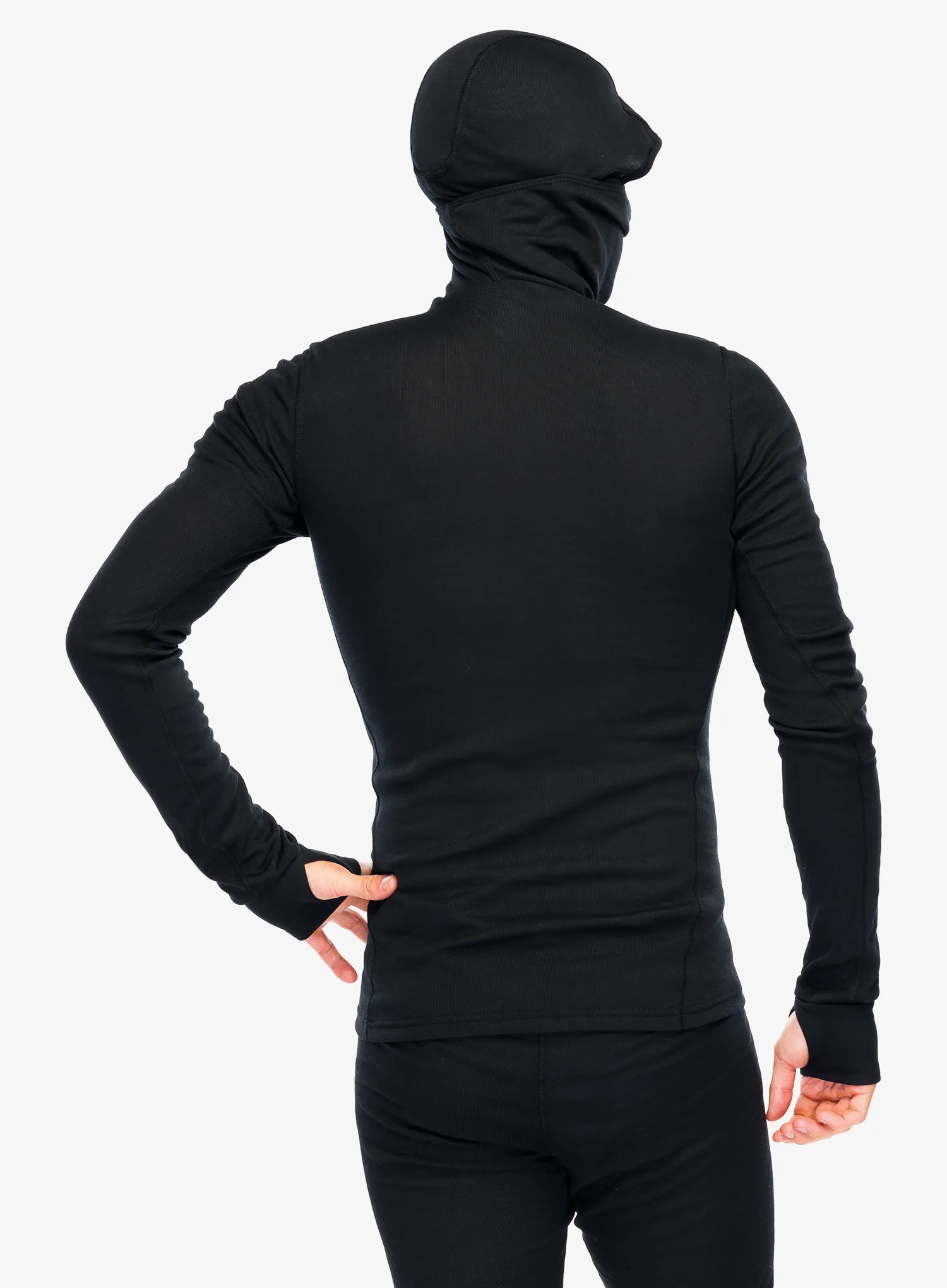 Термокофта Odlo Active Warm BL Top Facemask LS - black