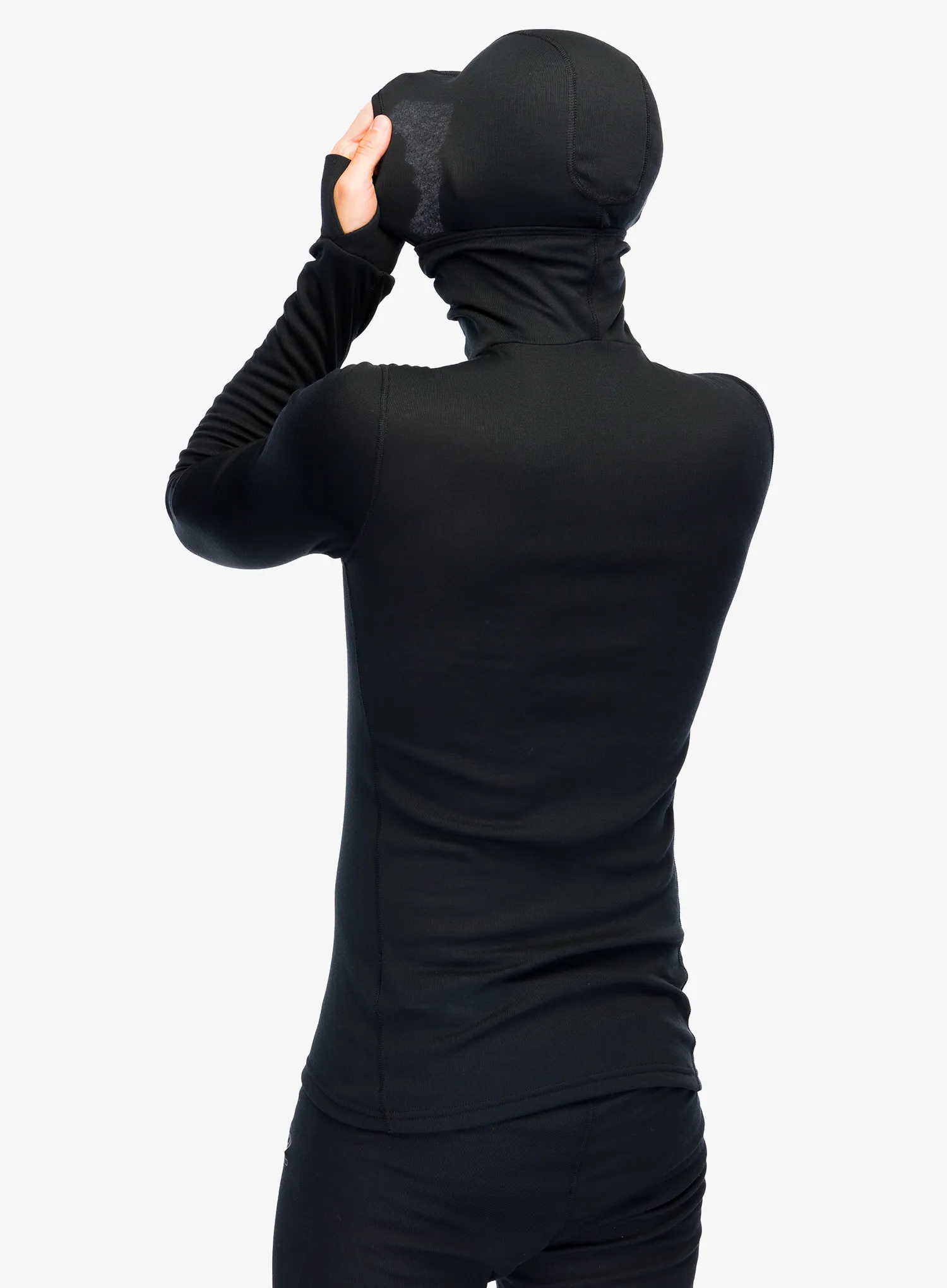 Термокофта Odlo Active Warm BL Top Facemask LS - black