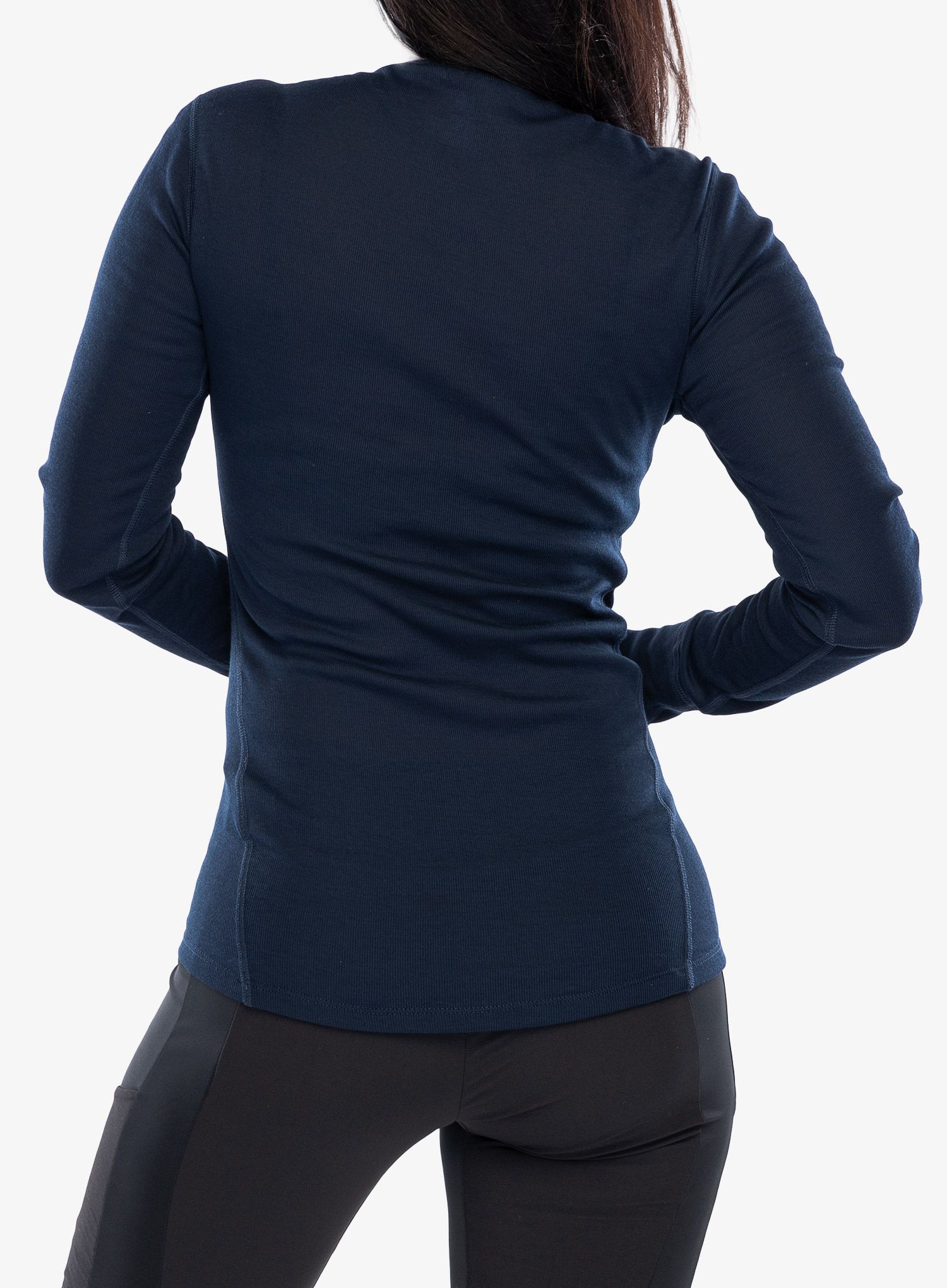 Термокофта жіноча Odlo Active Warm Eco BL Top Crew Neck LS - dark sapphire