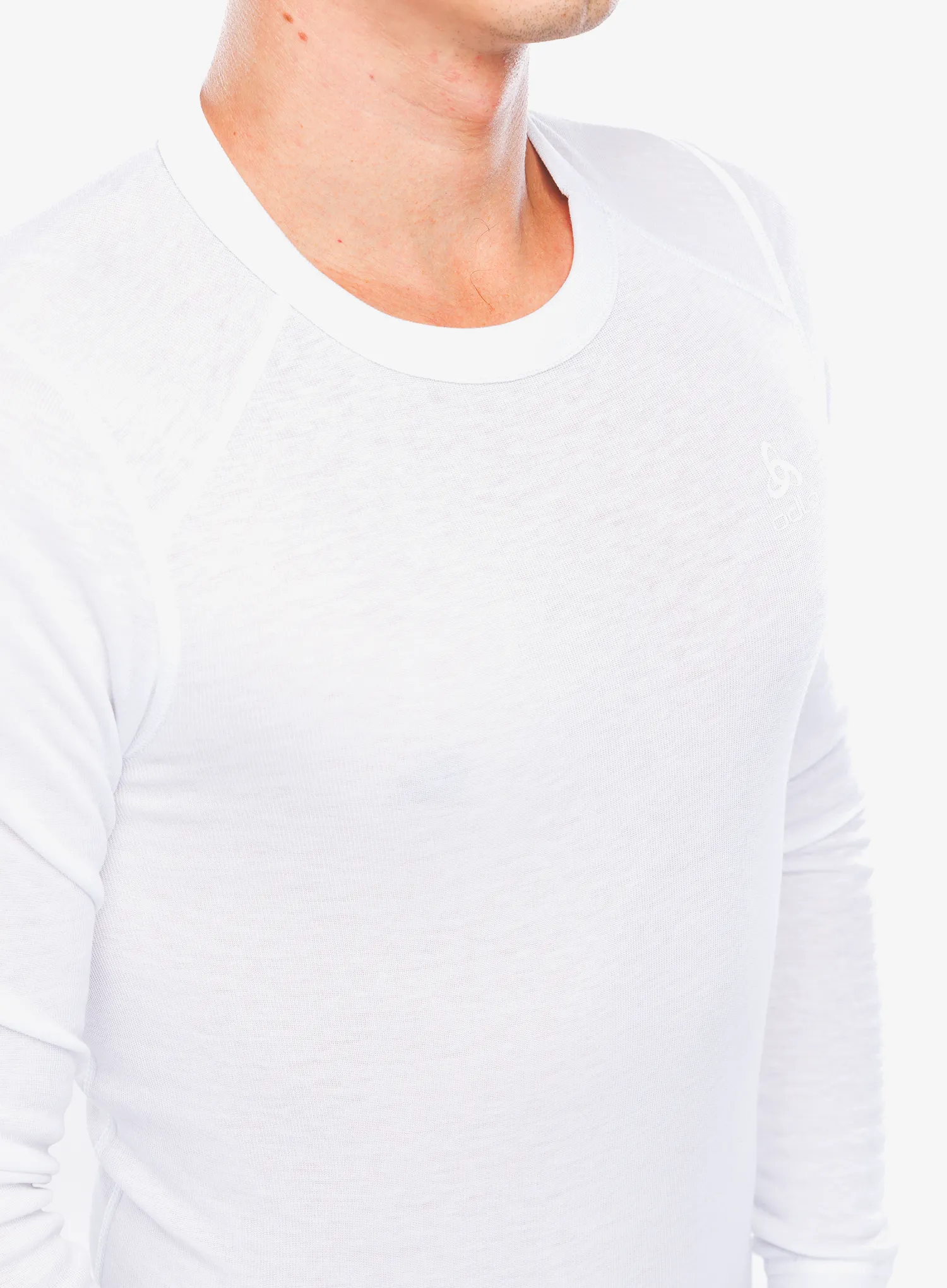 Термокофта Odlo Active Warm Eco BL Top Crew Neck LS - white