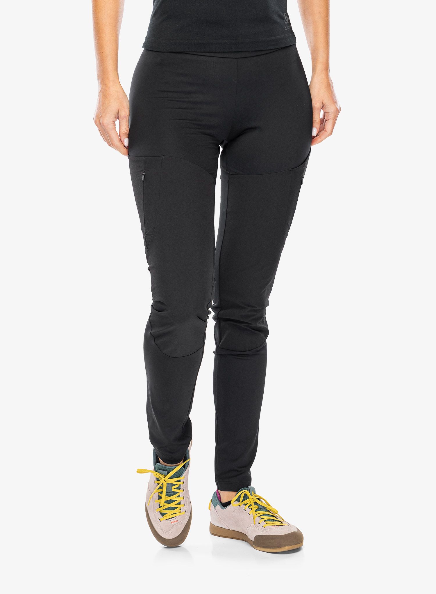 Легінси жіночі Odlo Ascent Tights  - black