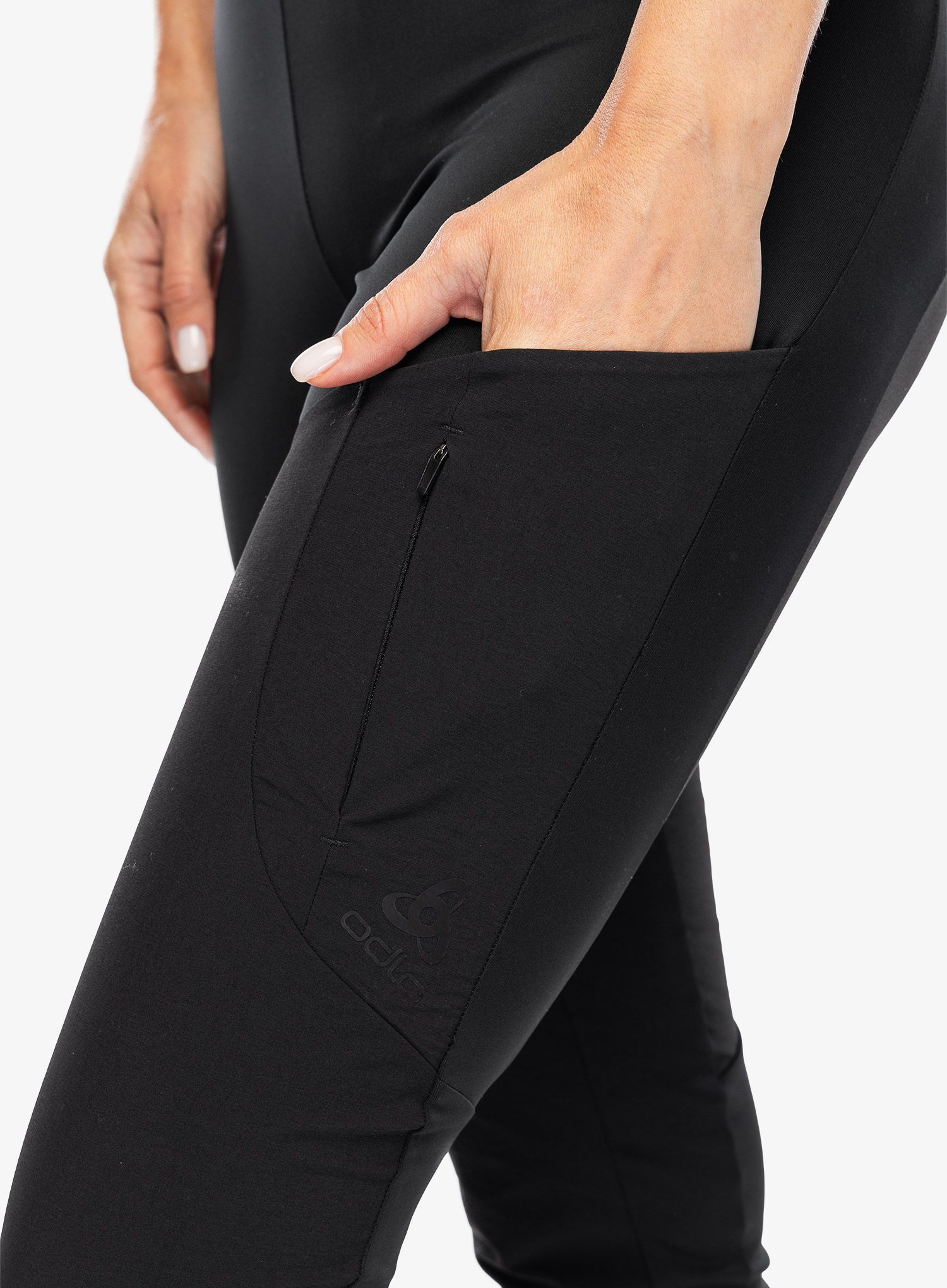 Легінси жіночі Odlo Ascent Tights  - black