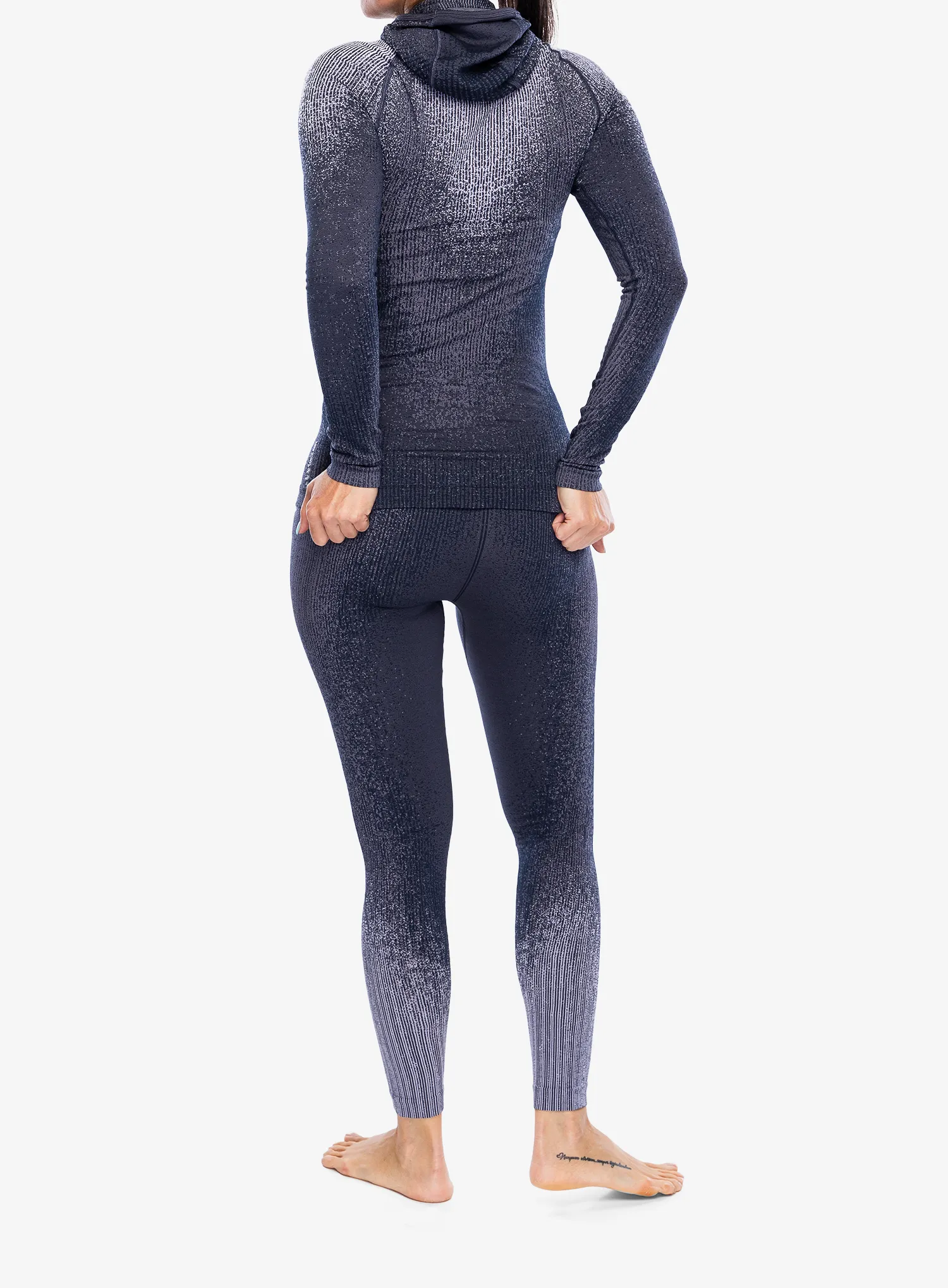 Термолосини жіночі Odlo Blackcomb Eco BL Bottom Long - gray ridge