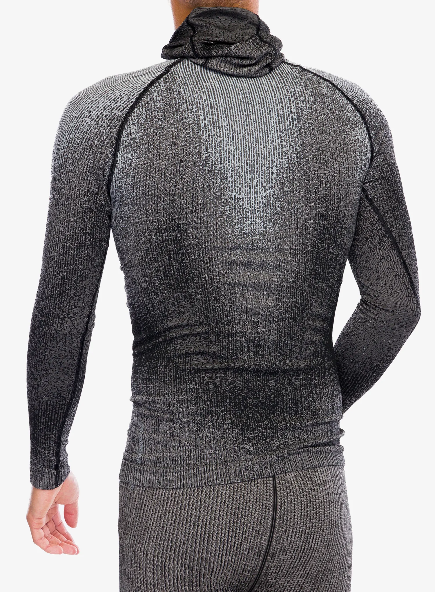 Термокофта Odlo Blackcomb Eco BL Top Facemask LS - black