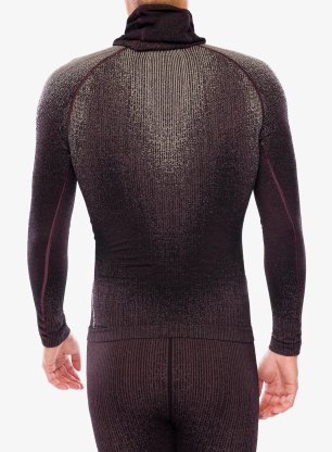 Термокофта Odlo Blackcomb Eco BL Top Facemask LS - fudge