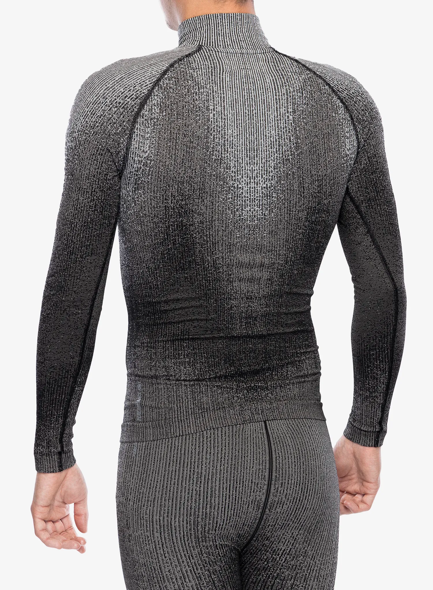 Термокофта Odlo Blackcomb Eco BL Top Turtle Neck LS Half Zip - black