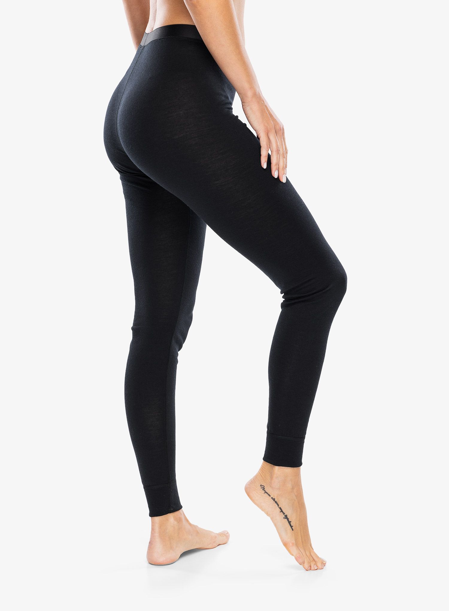 Термолегінси жіночі Odlo Merino 160 BL Bottom Long - black