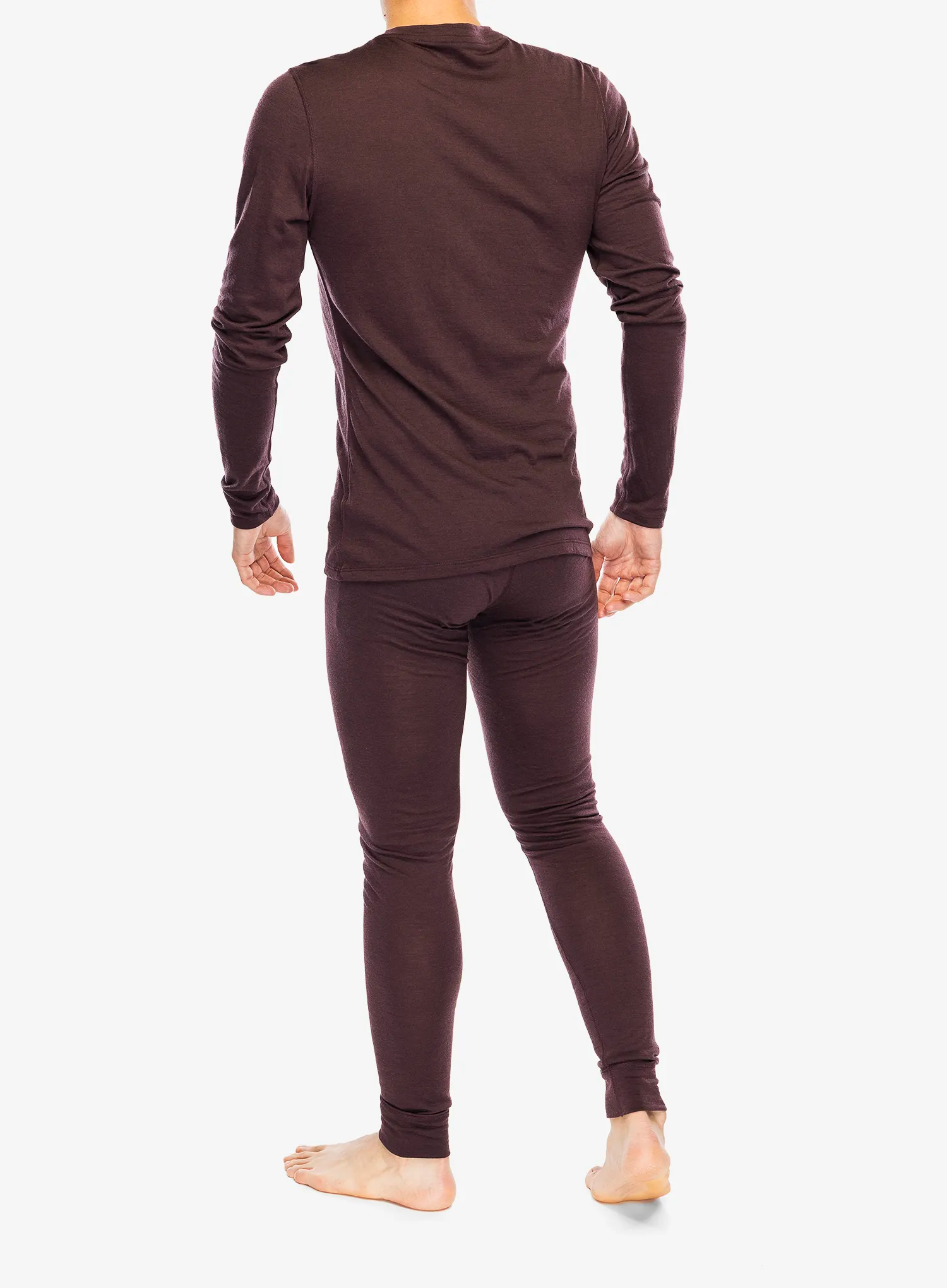 Термолегінси Odlo Merino 160 BL Bottom Long - fudge