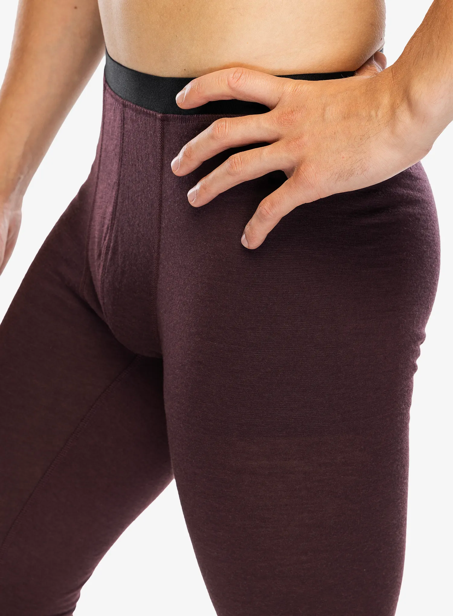 Термолегінси Odlo Merino 160 BL Bottom Long - fudge