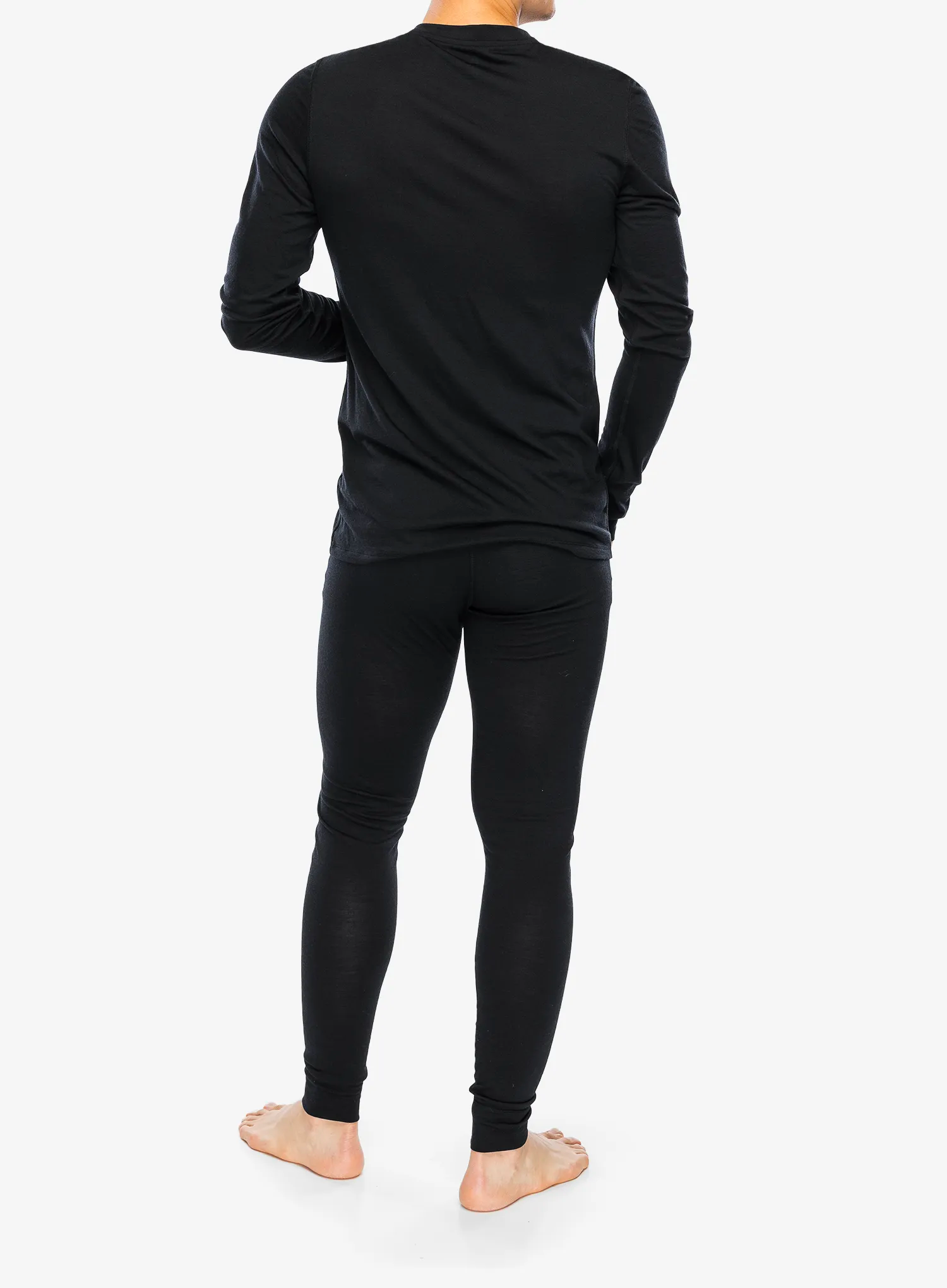 Термокофта Odlo Merino 160 BL Top Crew Neck LS - black