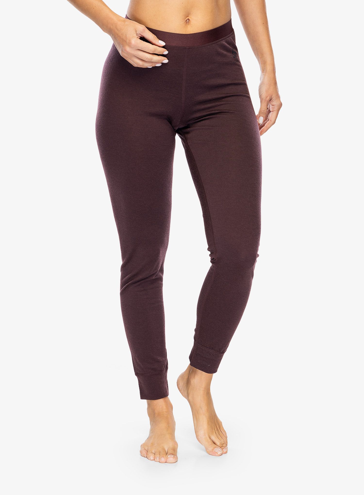 Термолосини жіночі Odlo Merino 200 BL Bottom Long - fudge