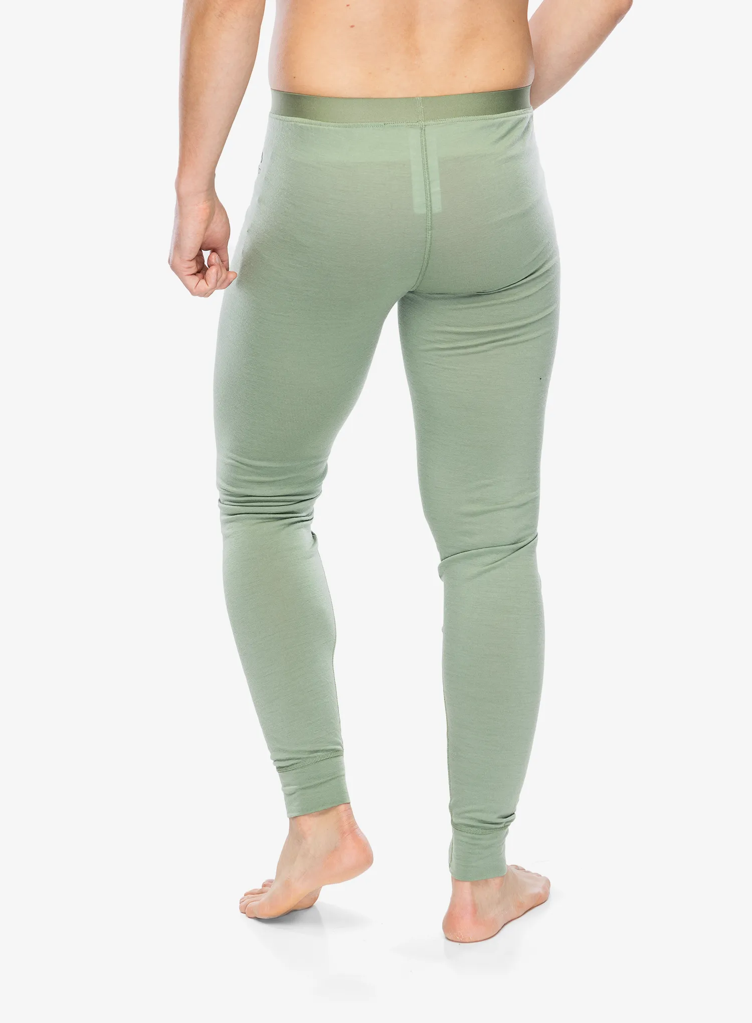 Термолегінси Odlo Merino 200 BL Bottom Long - matte green